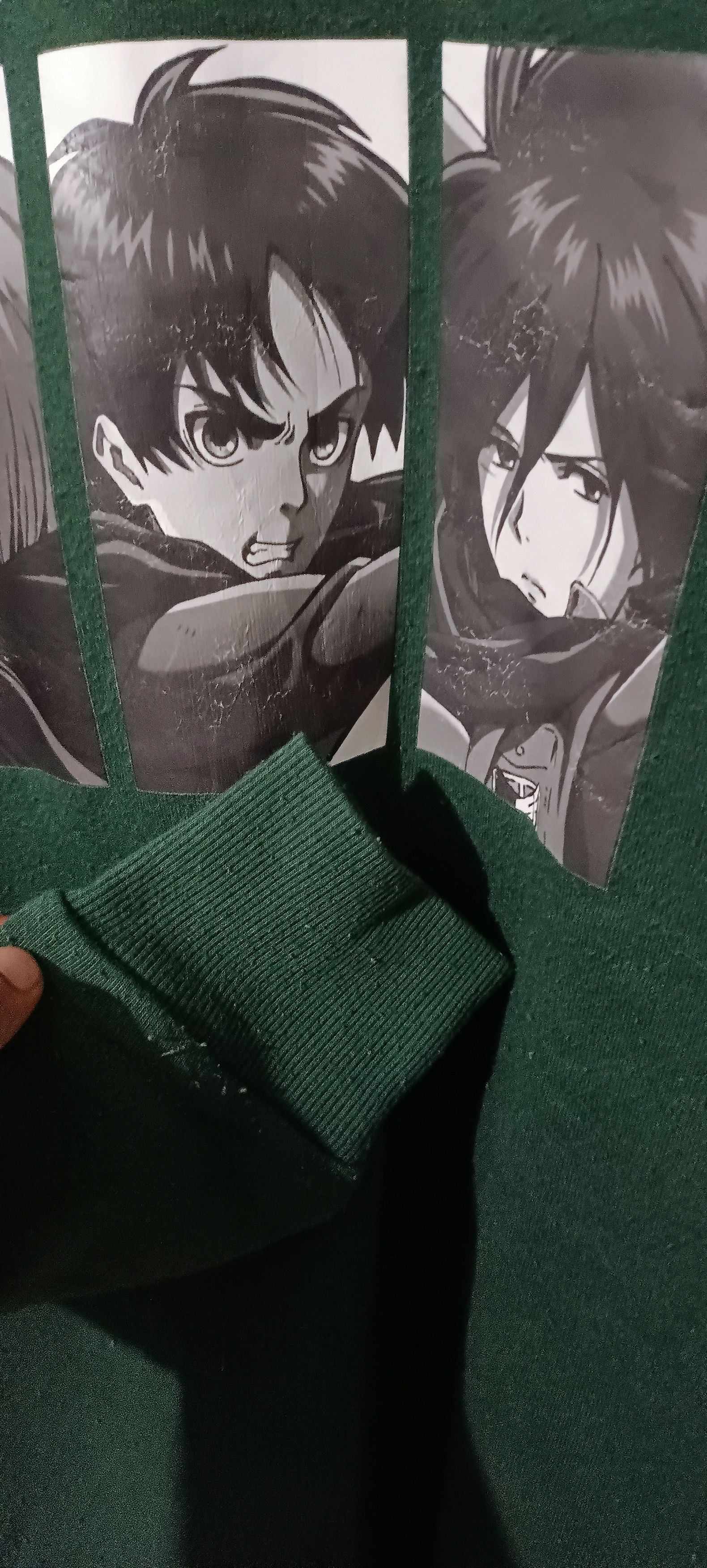 Anime × Japanese Brand × Vintage 🔥🔥Rare🔥🔥Vintage Anime Attack On The Titans Size US L / EU 52-54 / 3 - 4 Thumbnail