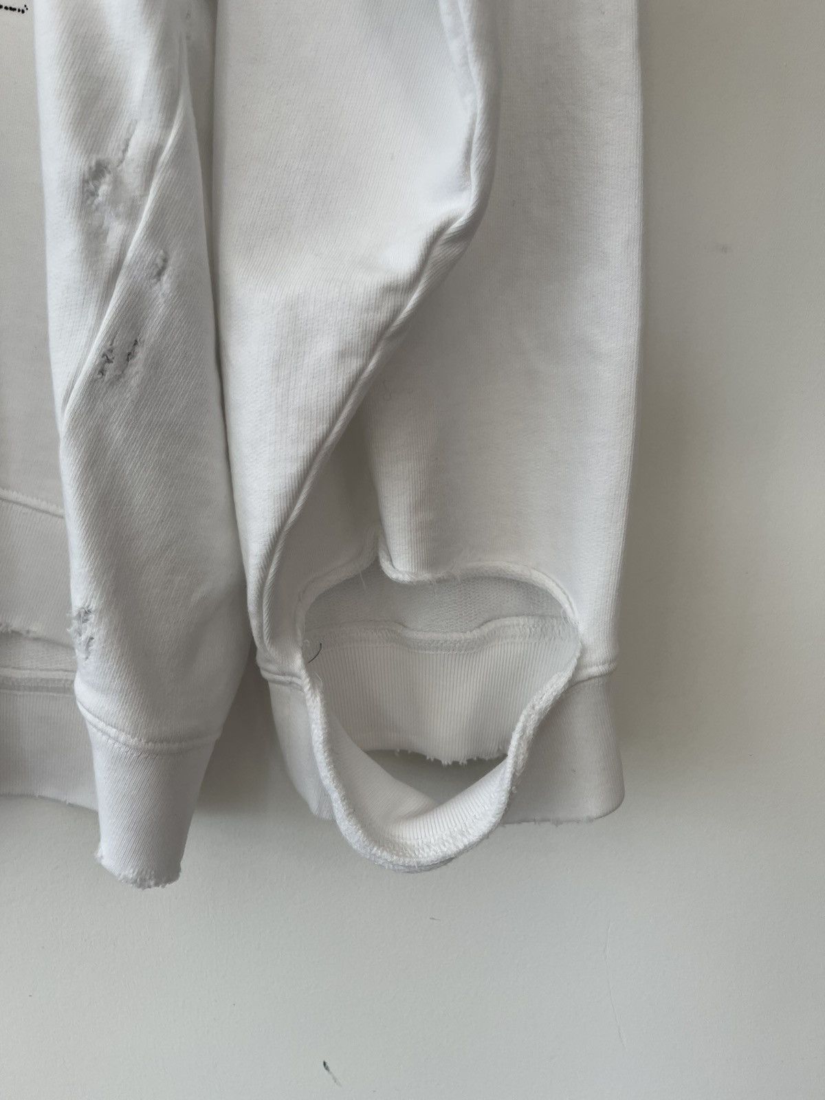 Raf Simons Raf Simons White 'Sun Dance' Hoodie Size US XL / EU 56 / 4 - 5 Thumbnail