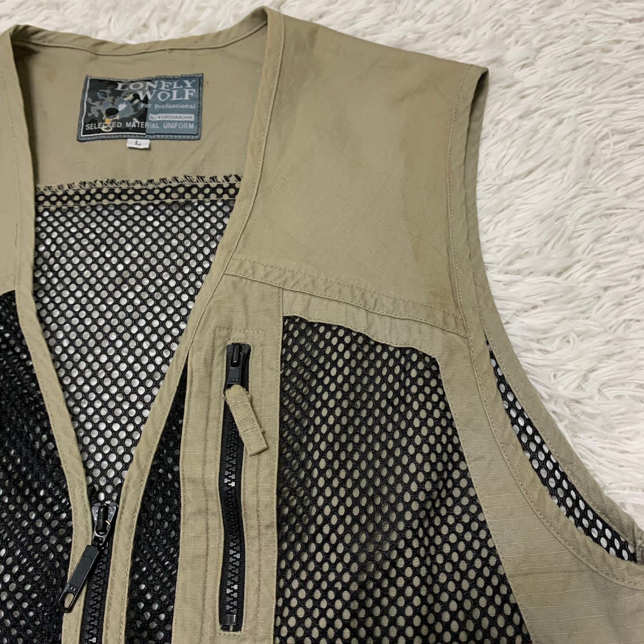 Japanese Brand Lonely wolf by Kurodaruma vest Size US M / EU 48-50 / 2 - 6 Thumbnail