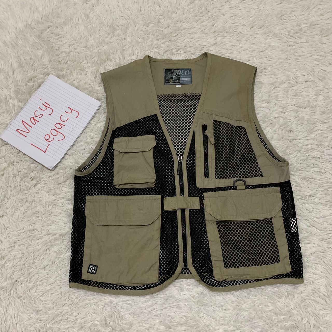 Japanese Brand Lonely wolf by Kurodaruma vest Size US M / EU 48-50 / 2 - 1 Thumbnail