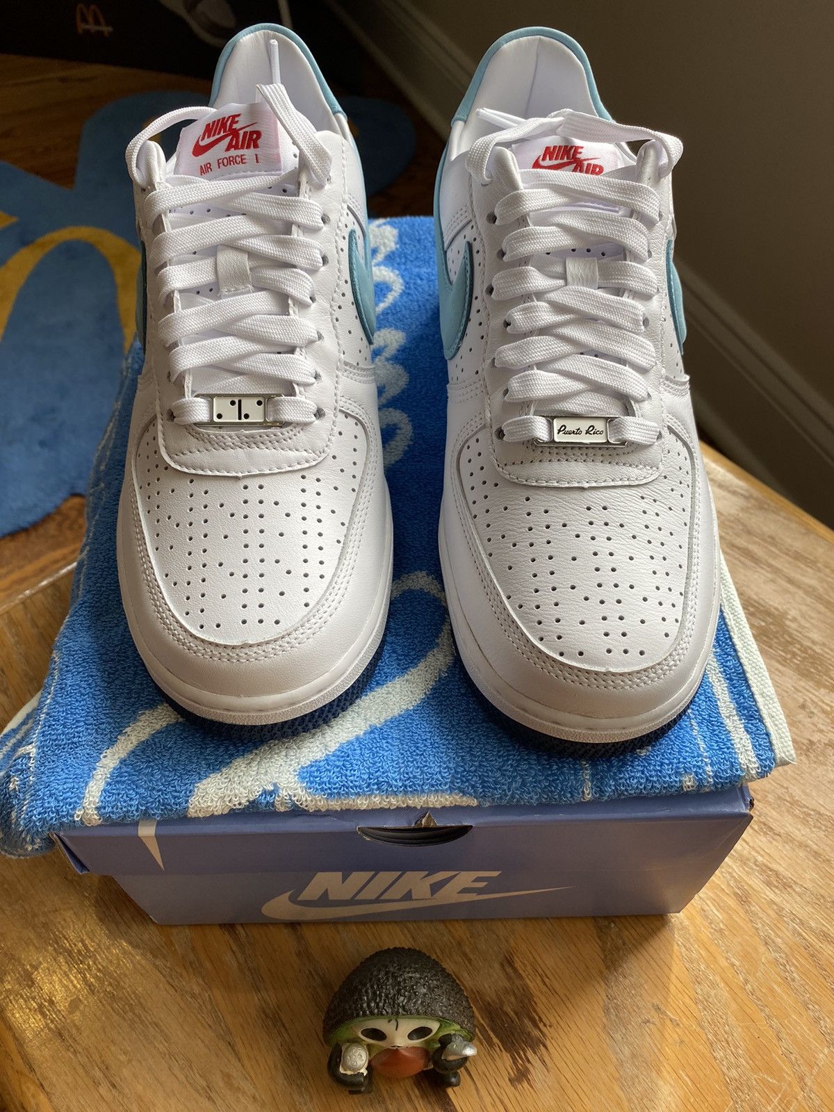 Nike Nike Air Force Puerto Rico Size 7 Size US 7 / EU 40 - 4 Thumbnail
