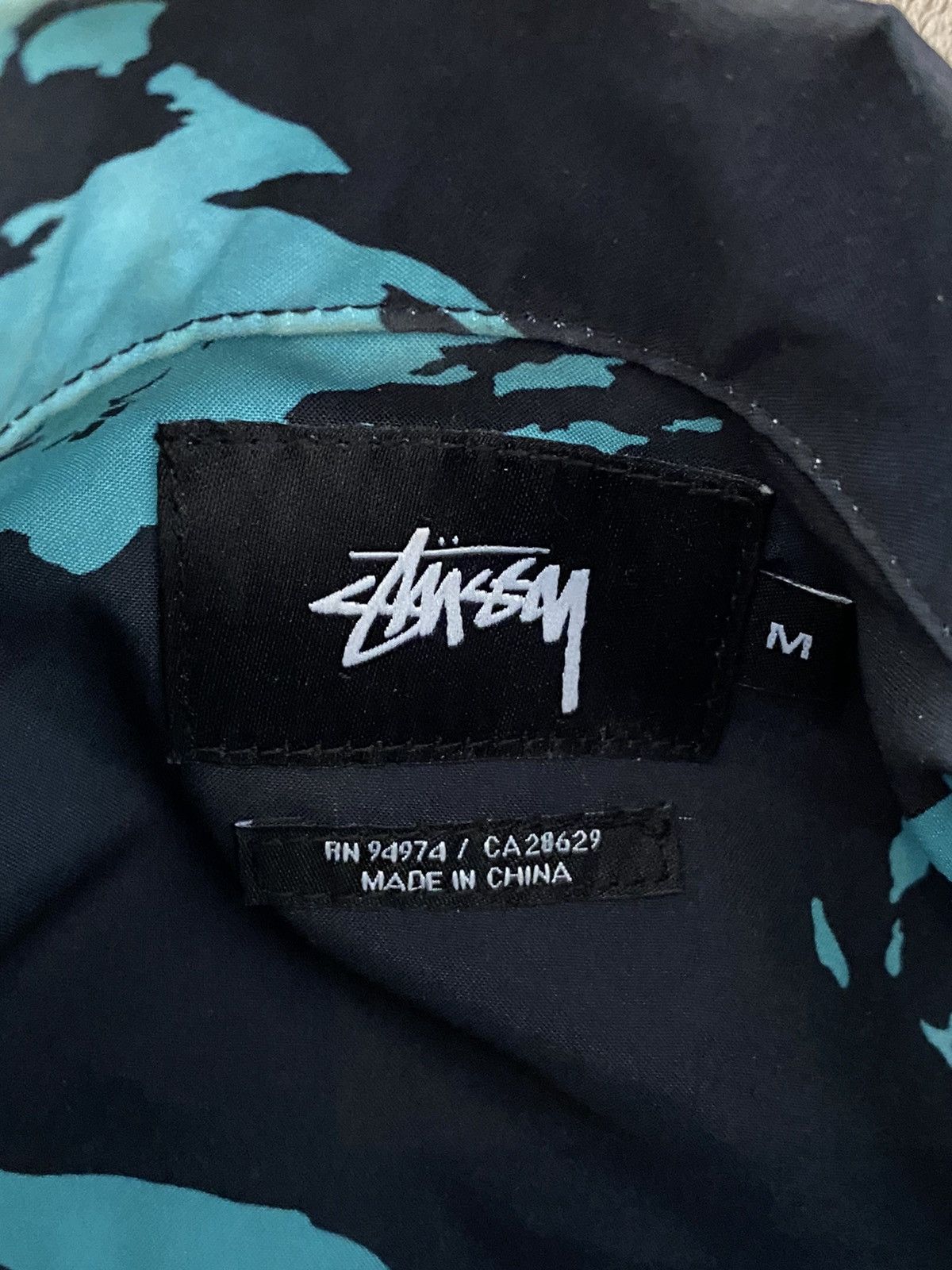 Stussy Stussy Short Sleeve Botton Up Size M Size US M / EU 48-50 / 2 - 10 Thumbnail