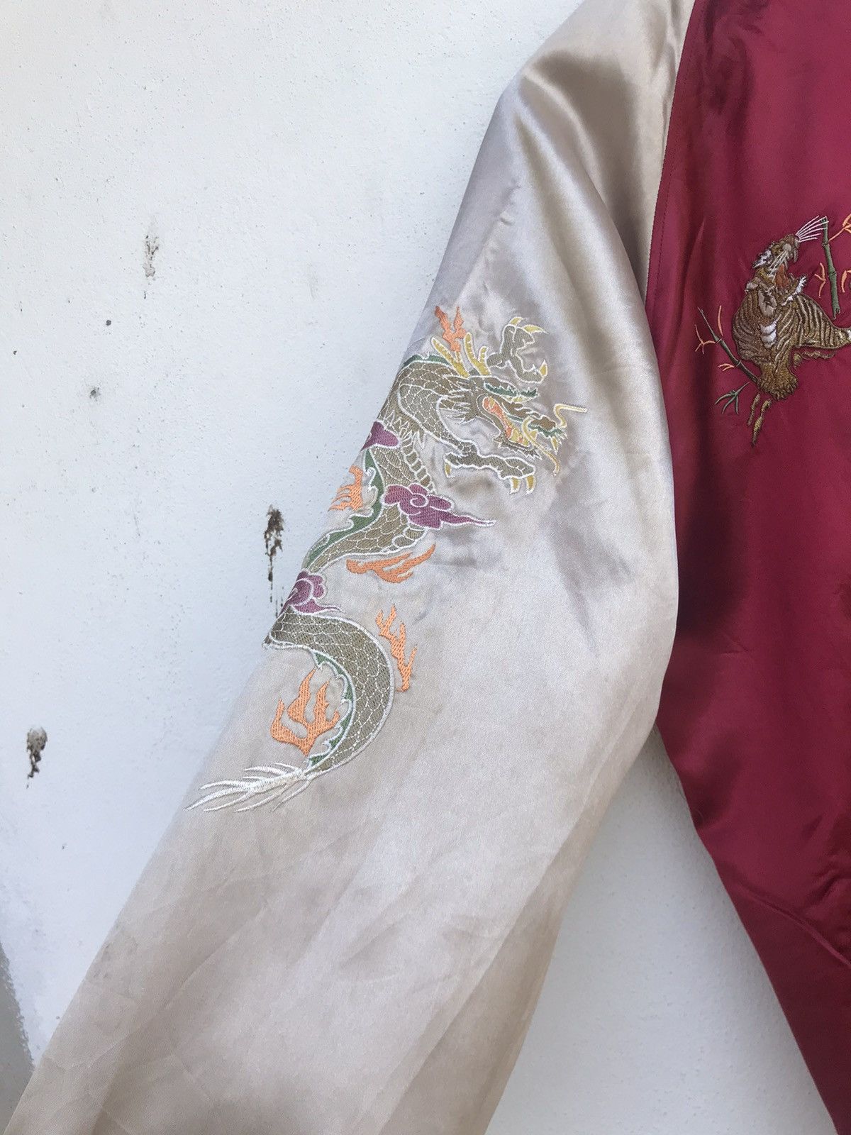 Japanese Brand Dragon X Tiger Last Frontier Traditional Sukajan Souvenir Size US M / EU 48-50 / 2 - 5 Thumbnail