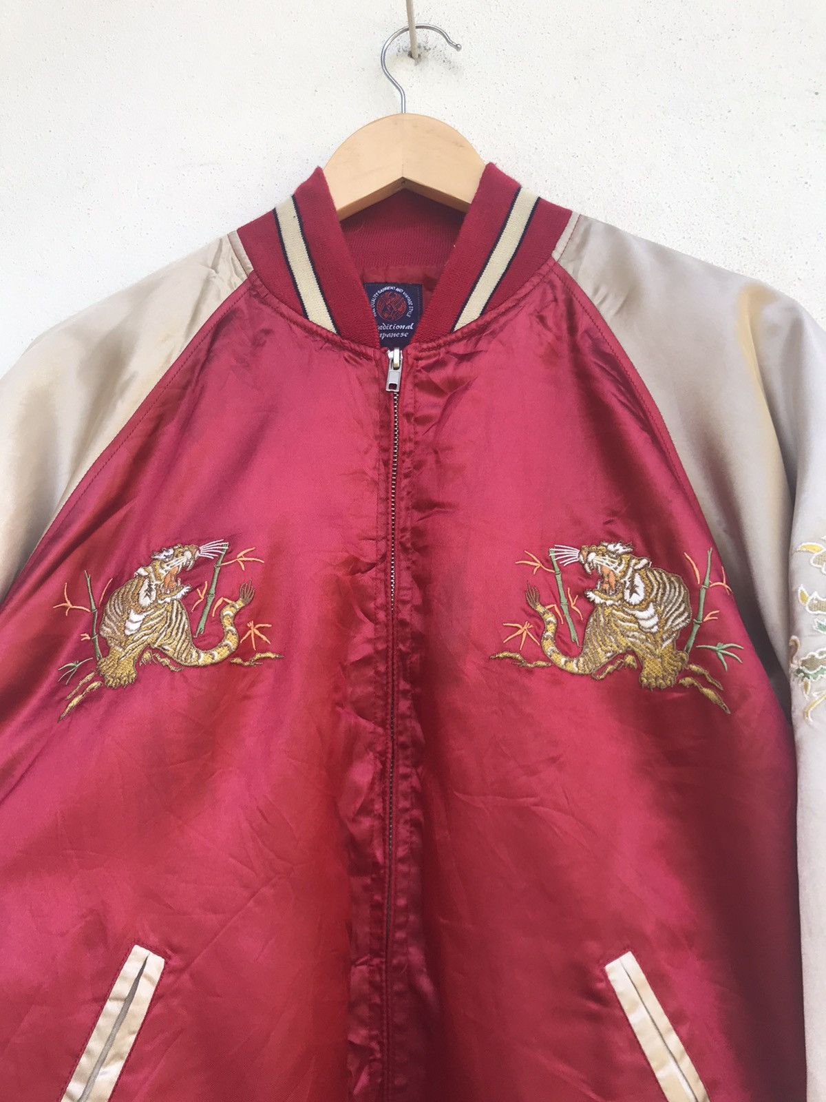 Japanese Brand Dragon X Tiger Last Frontier Traditional Sukajan Souvenir Size US M / EU 48-50 / 2 - 8 Thumbnail