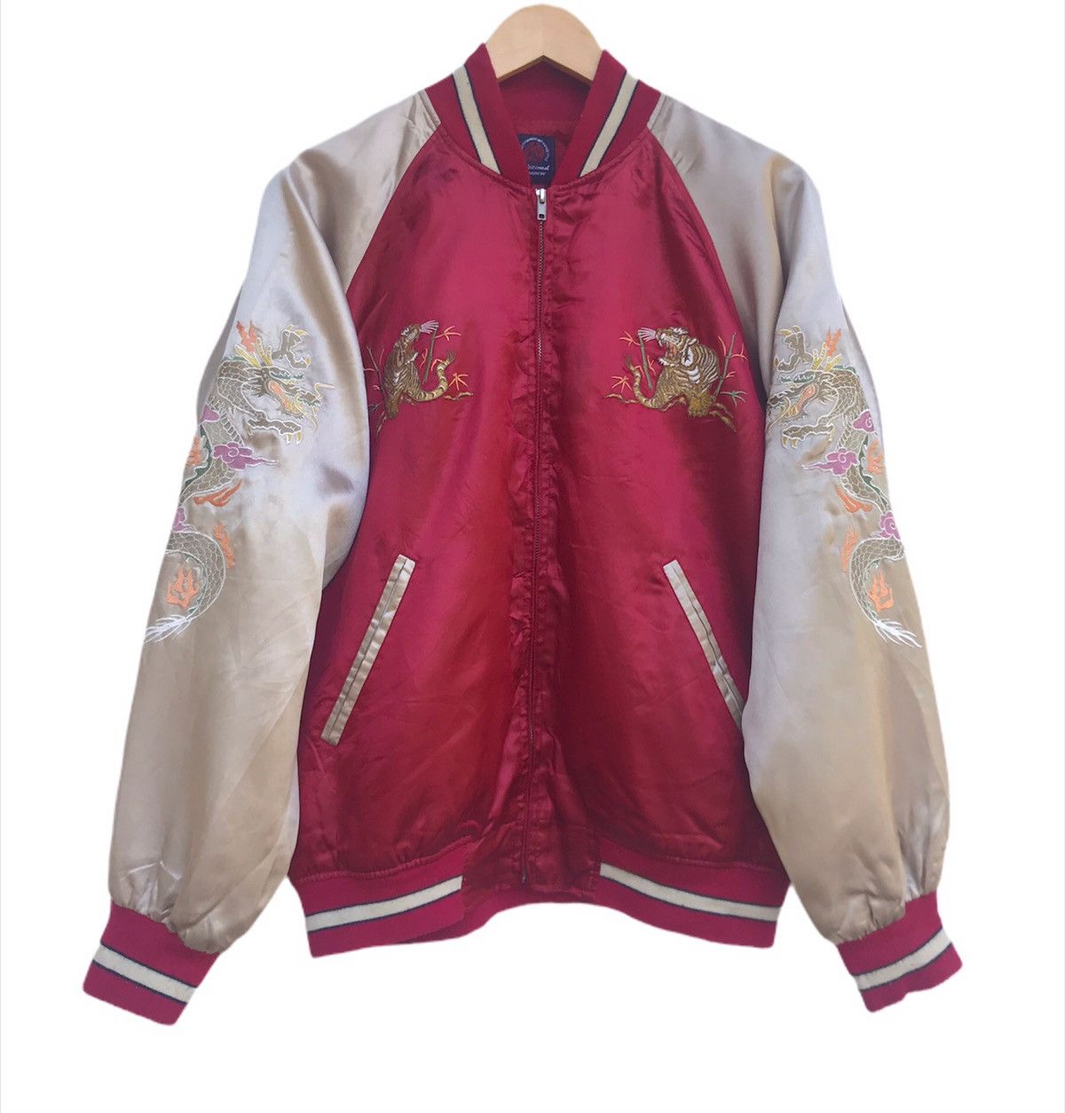 Japanese Brand Dragon X Tiger Last Frontier Traditional Sukajan Souvenir Size US M / EU 48-50 / 2 - 2 Thumbnail