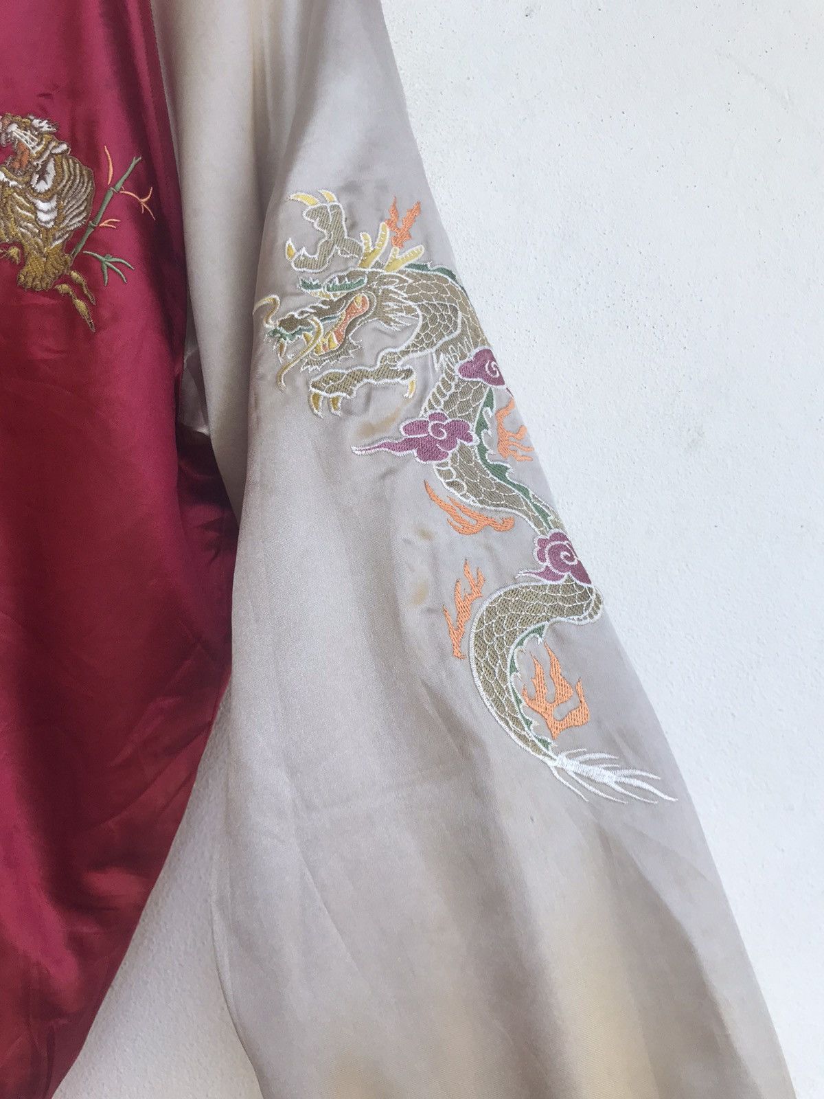 Japanese Brand Dragon X Tiger Last Frontier Traditional Sukajan Souvenir Size US M / EU 48-50 / 2 - 6 Thumbnail