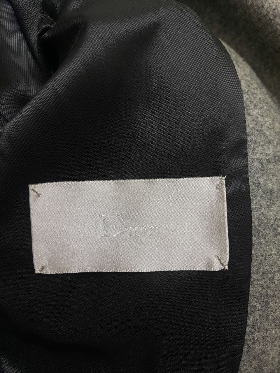 Dior × Hedi Slimane AW04 FW04 VOTC Varsity Leather Wool Bomber Jacket Size US S / EU 44-46 / 1 - 5 Thumbnail