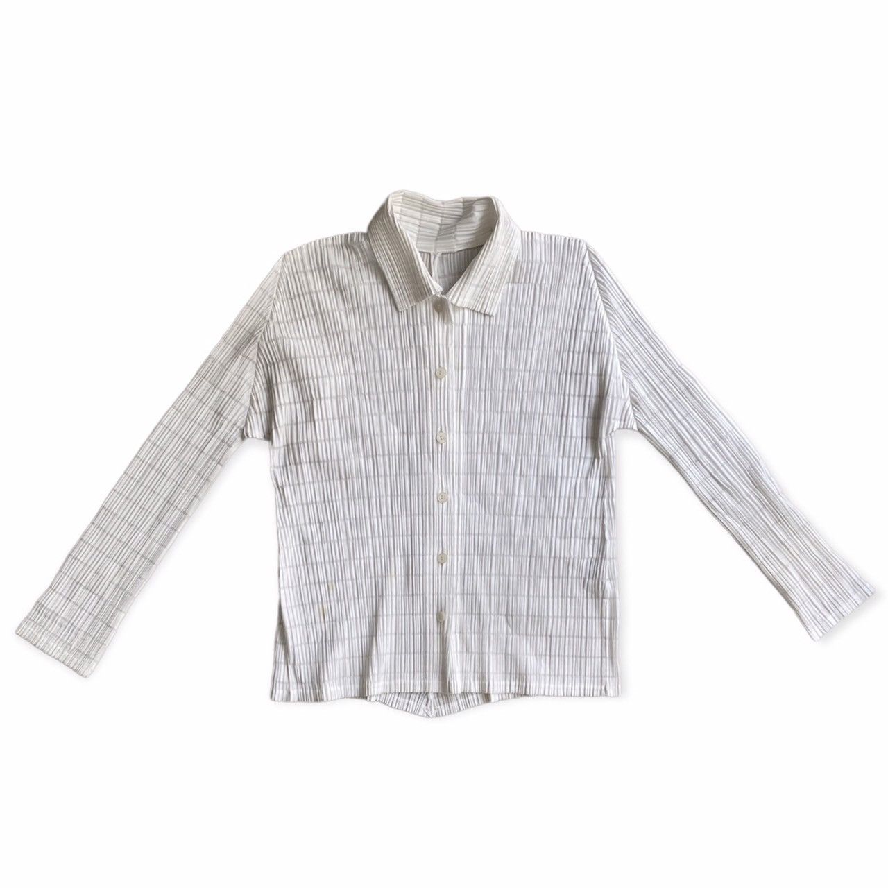Issey Miyake Pleats please Button Over size Shirt Size M / US 6-8 / IT 42-44 - 1 Thumbnail