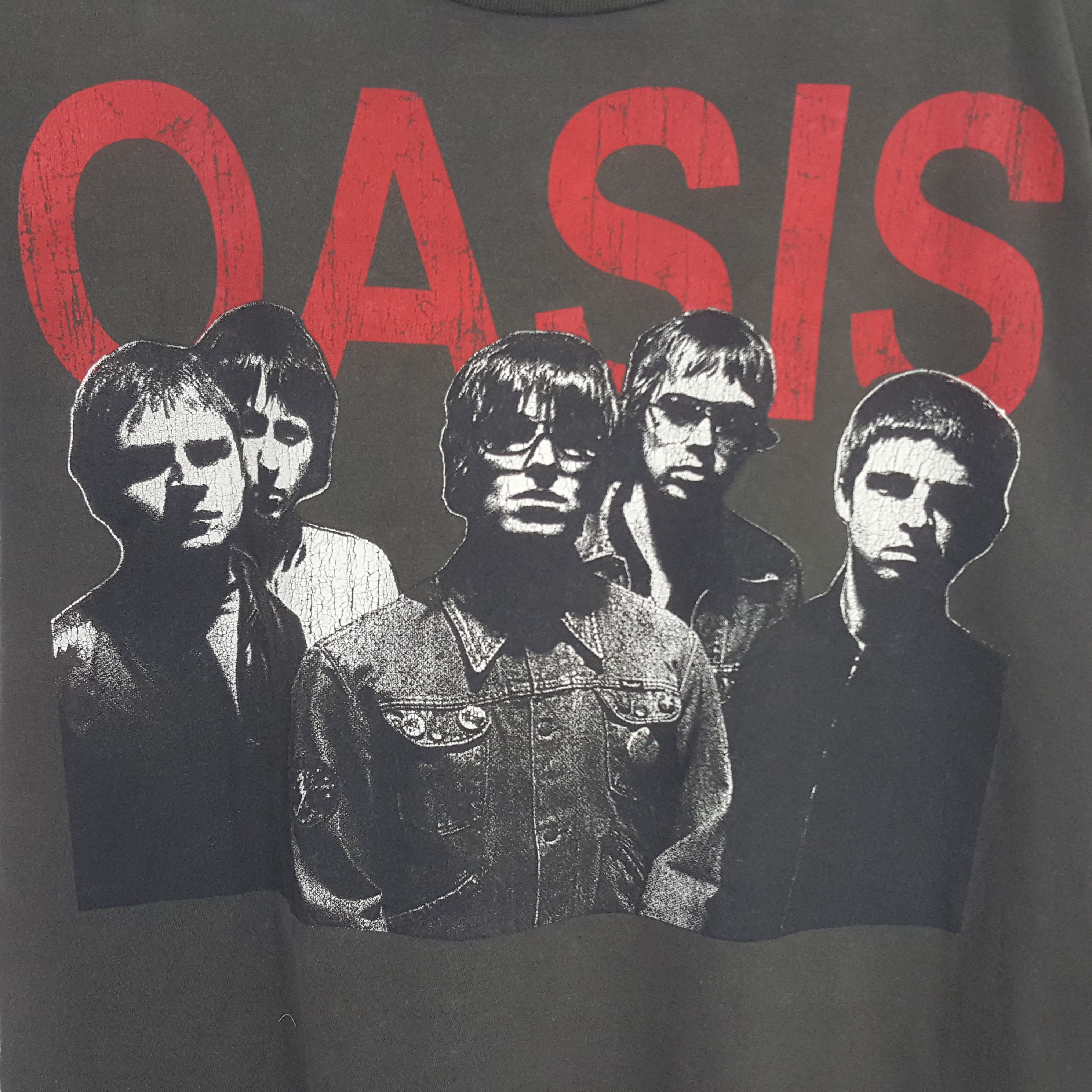 Band Tees × Vintage Vintage Oasis American Band Tshirt Size US S / EU 44-46 / 1 - 2 Thumbnail