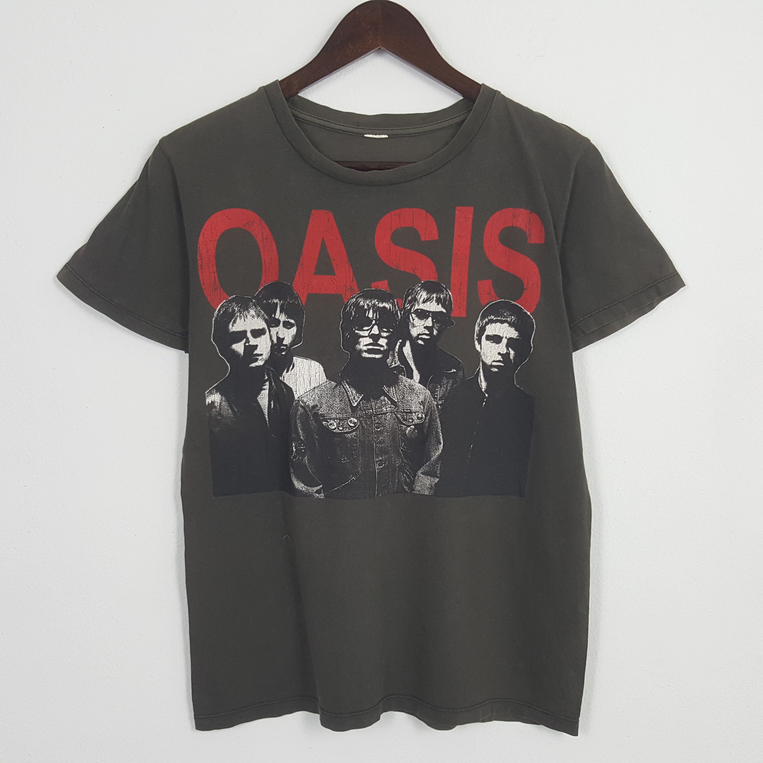 Band Tees × Vintage Vintage Oasis American Band Tshirt Size US S / EU 44-46 / 1 - 1 Thumbnail