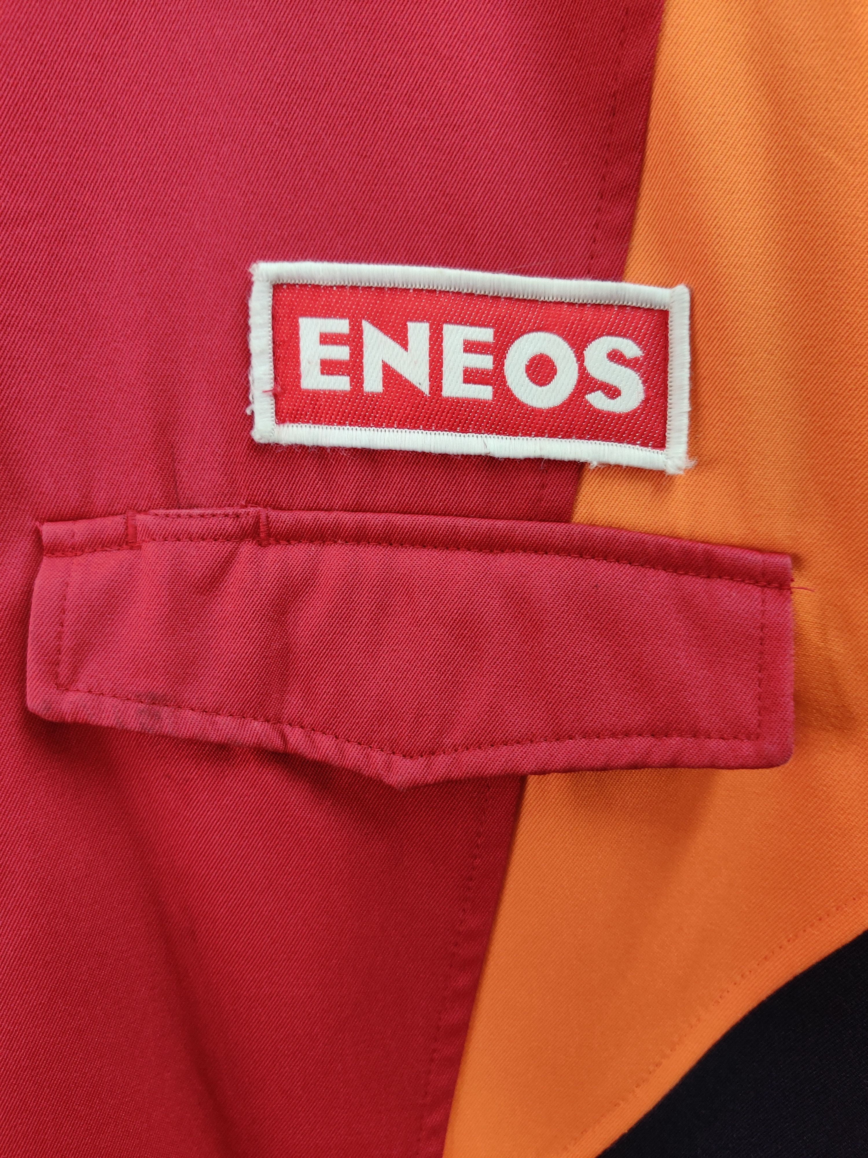 Japanese Brand Eneos Jumpsuits Coverall Racing Yamaha Team Initial D Size US 38 / EU 54 - 3 Thumbnail