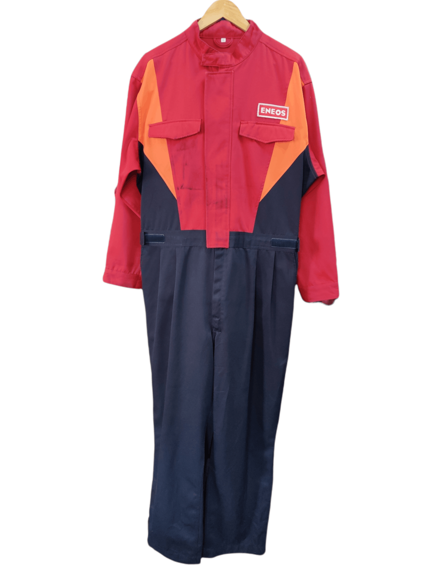 Japanese Brand Eneos Jumpsuits Coverall Racing Yamaha Team Initial D Size US 38 / EU 54 - 1 Thumbnail
