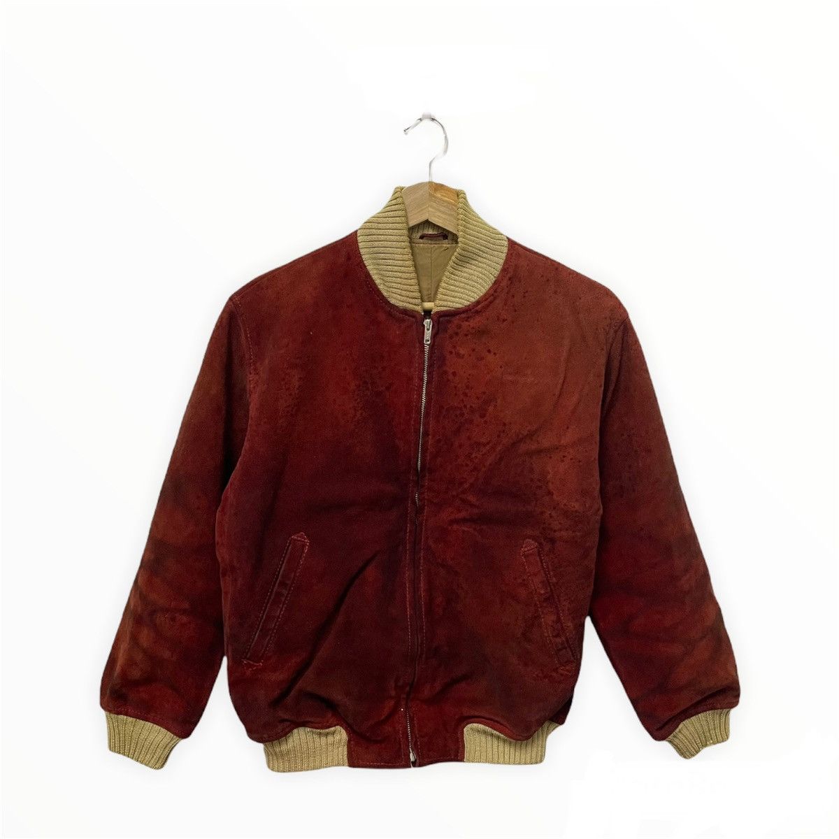 Japanese Brand × Vintage Vintage Hants Zip Up Bomber Jacket Size US M / EU 48-50 / 2 - 1 Thumbnail