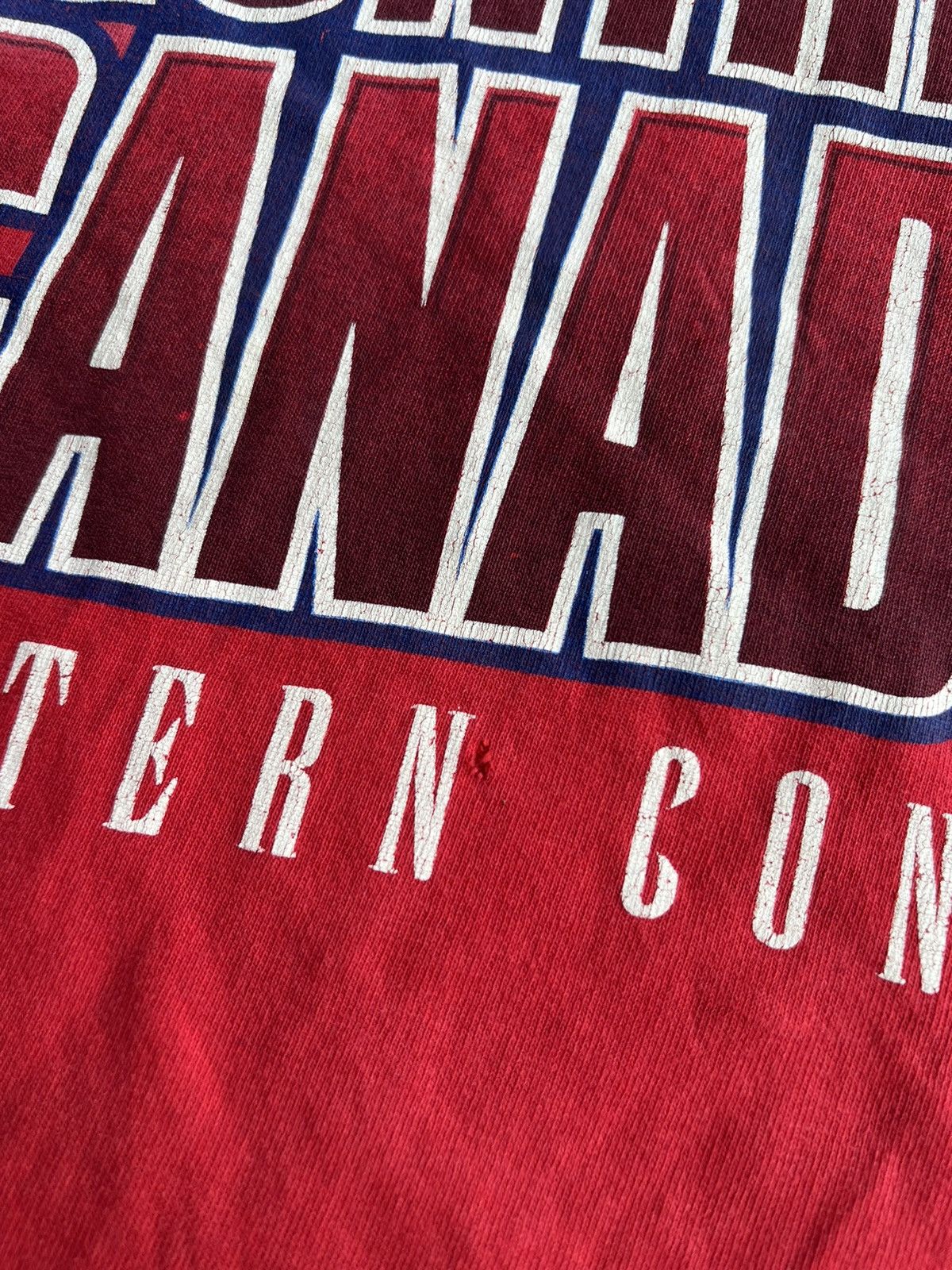 NHL × Vintage Vintage 90’s Starter Montreal Canadians Stain Shirt Size US L / EU 52-54 / 3 - 3 Thumbnail