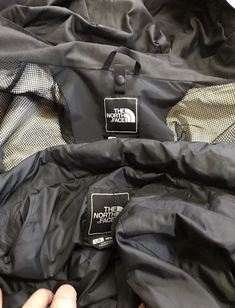 The North Face × Vintage North face 2 in 1 down jacket large puffer coat wi Size US L / EU 52-54 / 3 - 4 Thumbnail