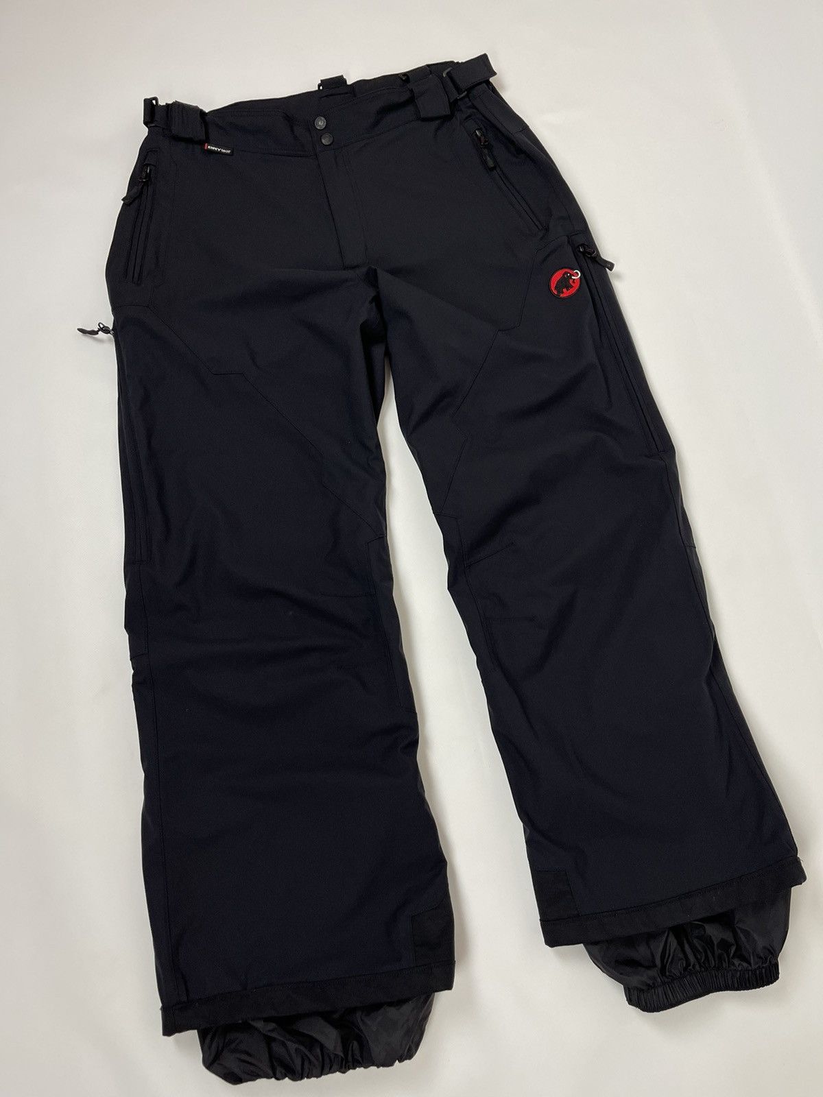 image of Mammut Dry Tech Vintage Ski Outdoor Snow Pants in Black, Men's (Size 36)