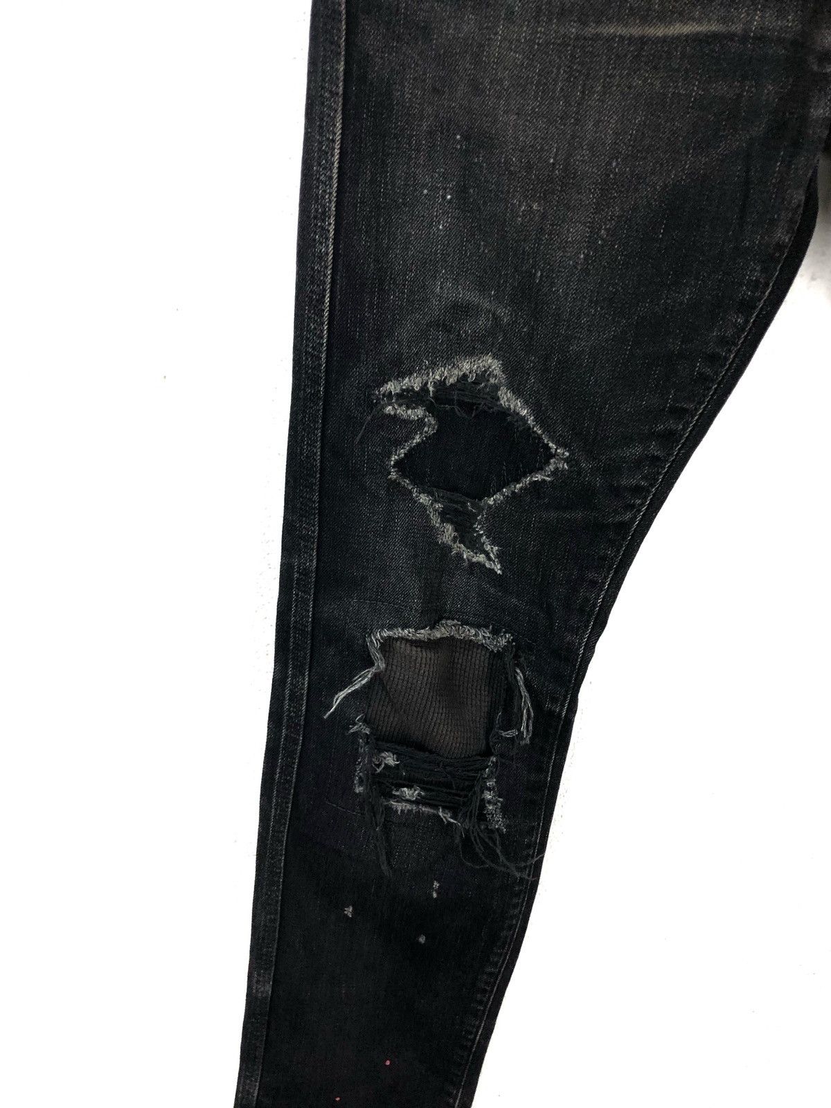 Japanese Brand Japanese Brand Black Denim Men Kapital Style Cw21 Size US 28 / EU 44 - 3 Thumbnail