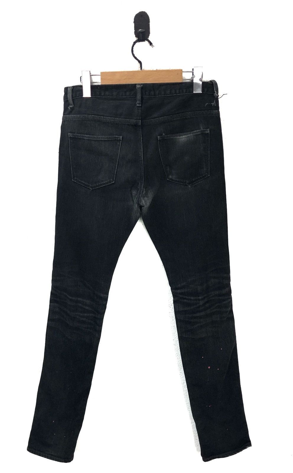 Japanese Brand Japanese Brand Black Denim Men Kapital Style Cw21 Size US 28 / EU 44 - 6 Thumbnail