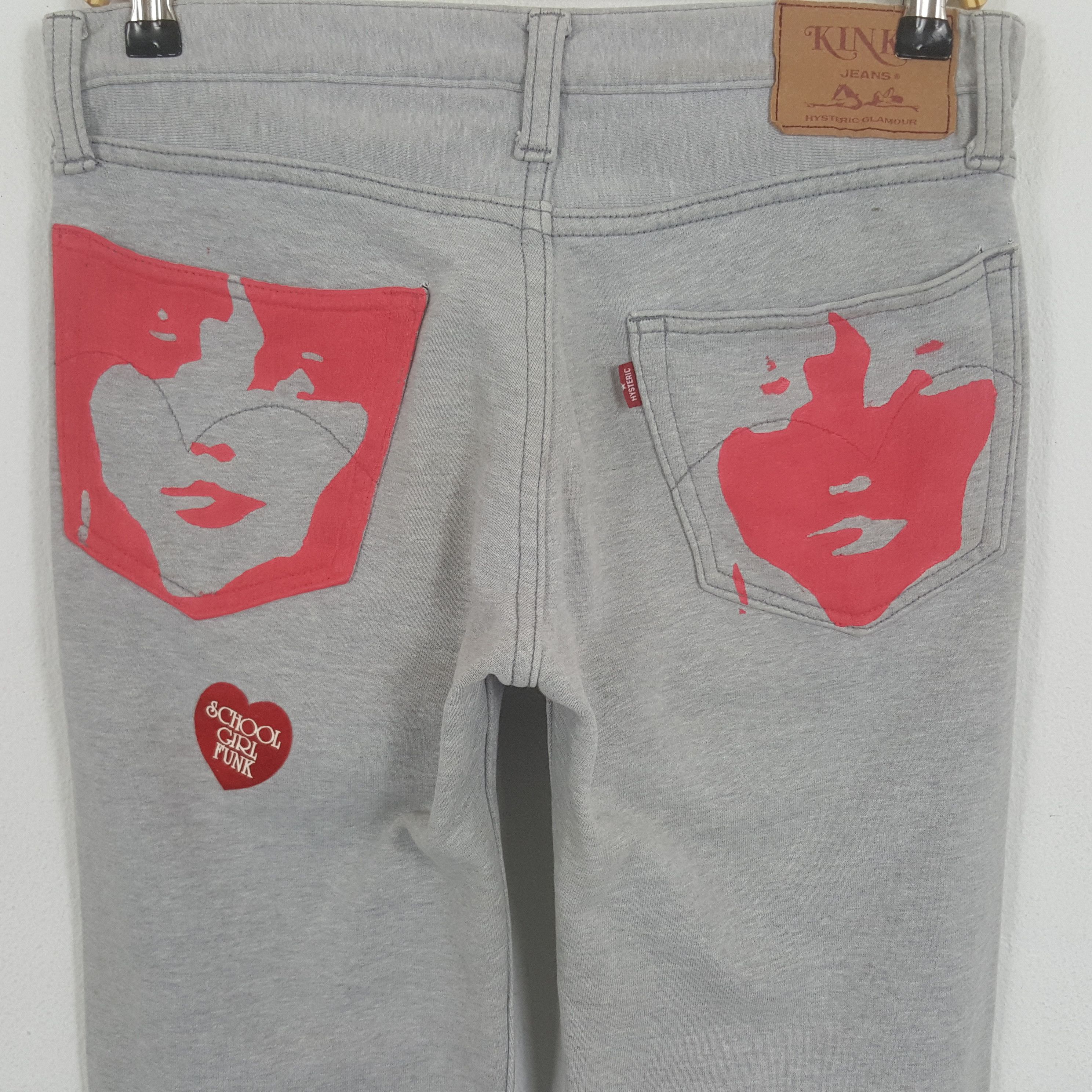 Hysteric Glamour × Japanese Brand × Vintage Vintage Hysteric Glamour Custom Art Rare Design Pants Size US 29 - 2 Thumbnail
