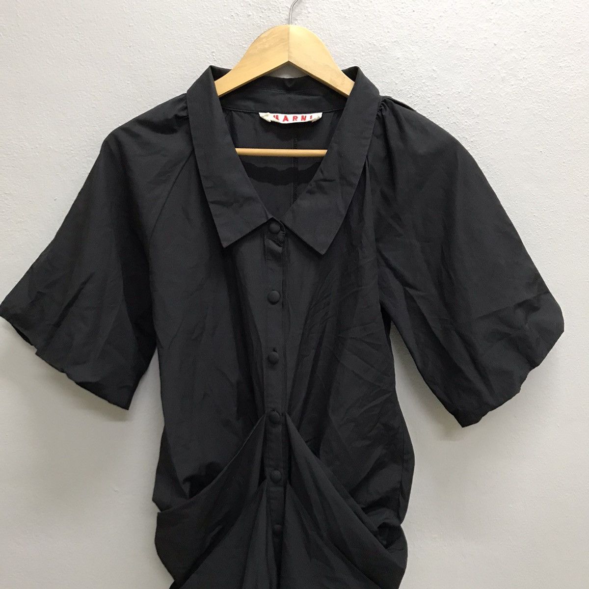Marni MARNI BUTTON UP MINI DRESS Size XXS / US 00 / IT 34 - 4 Thumbnail