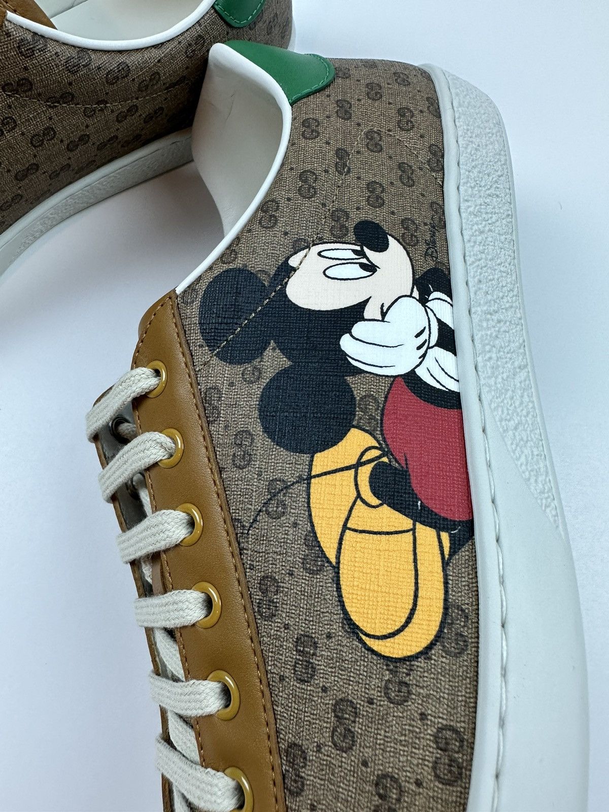Disney × Gucci Gucci X Disney GG Mickey Mouse Ace Sneakers Size US 8 / EU 41 - 5 Thumbnail