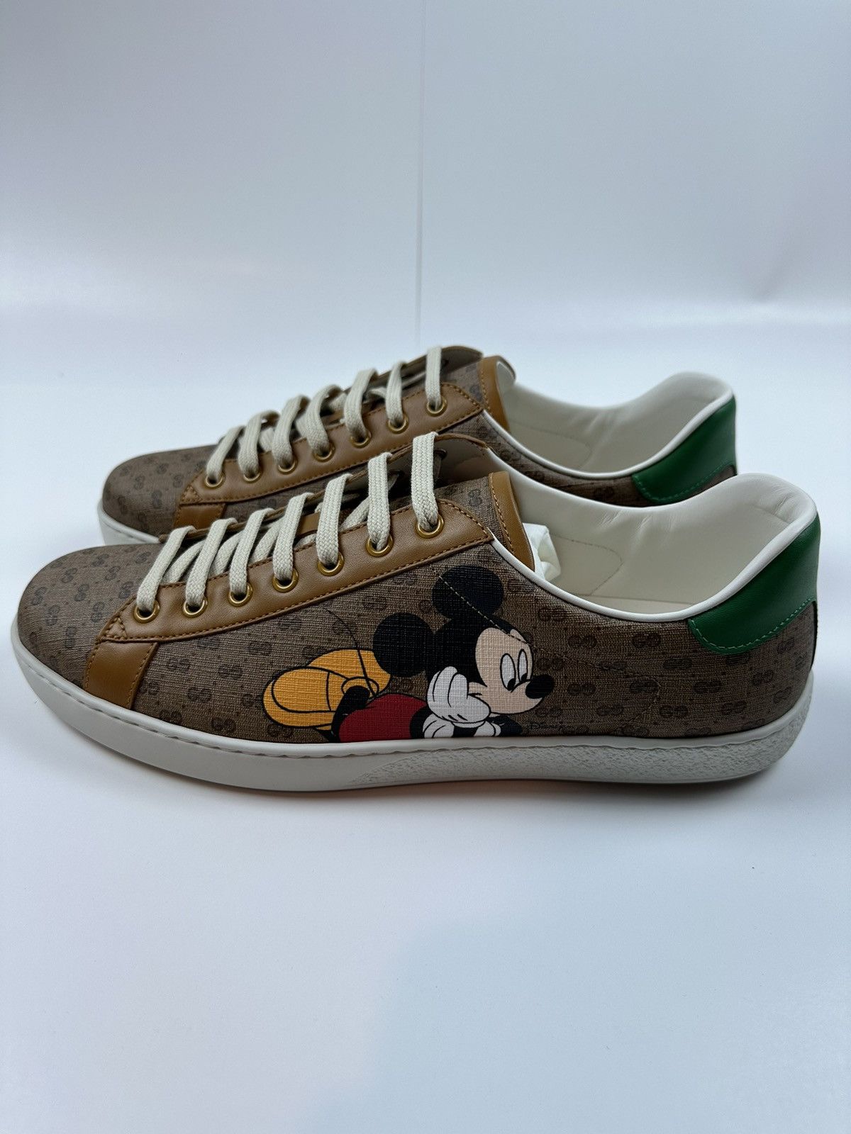Disney × Gucci Gucci X Disney GG Mickey Mouse Ace Sneakers Size US 8 / EU 41 - 2 Thumbnail