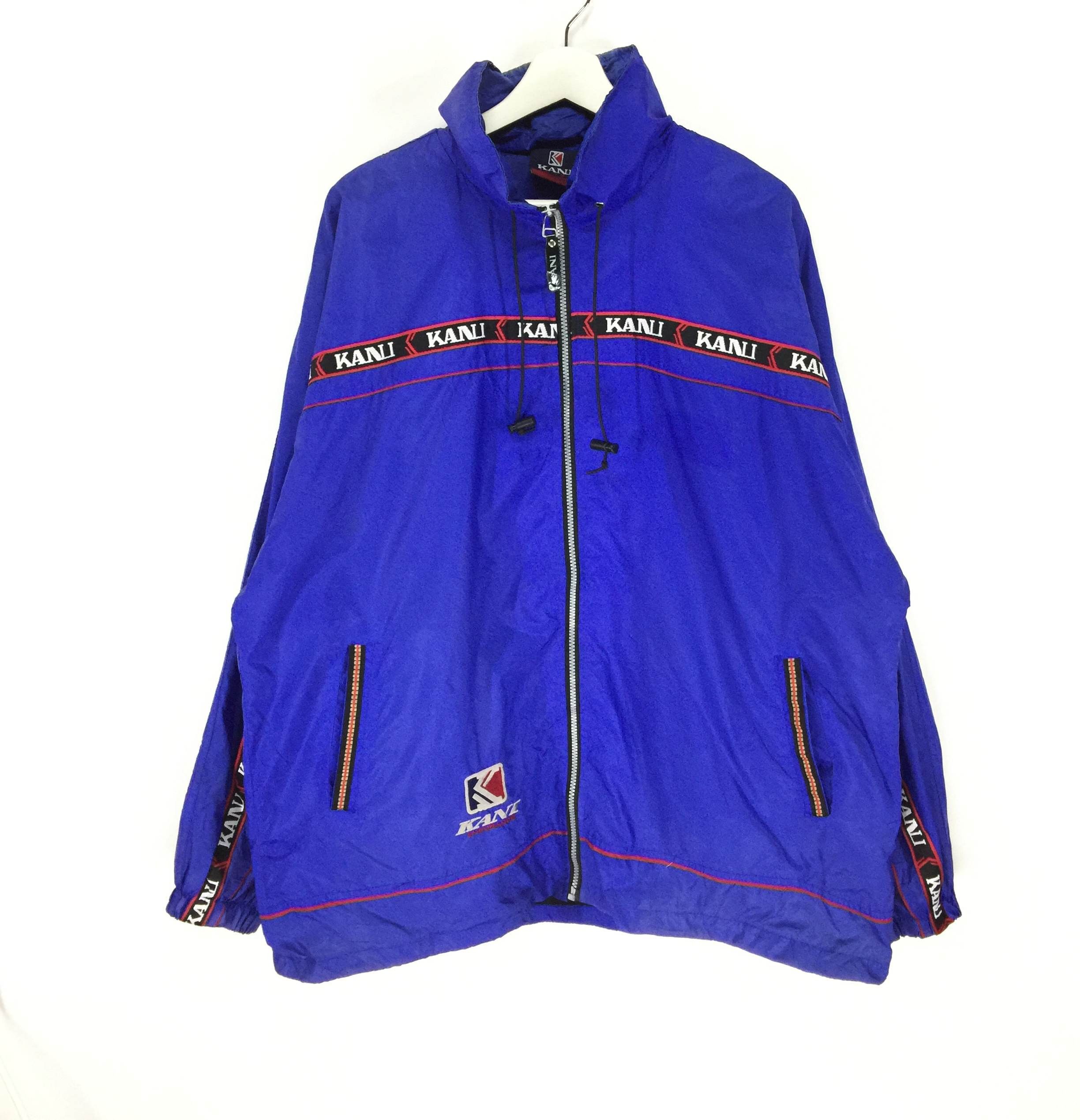 Karl Kani × Vintage Kani jeans Spell out embroidered logo vintage 90s jacket Size US XL / EU 56 / 4 - 2 Thumbnail