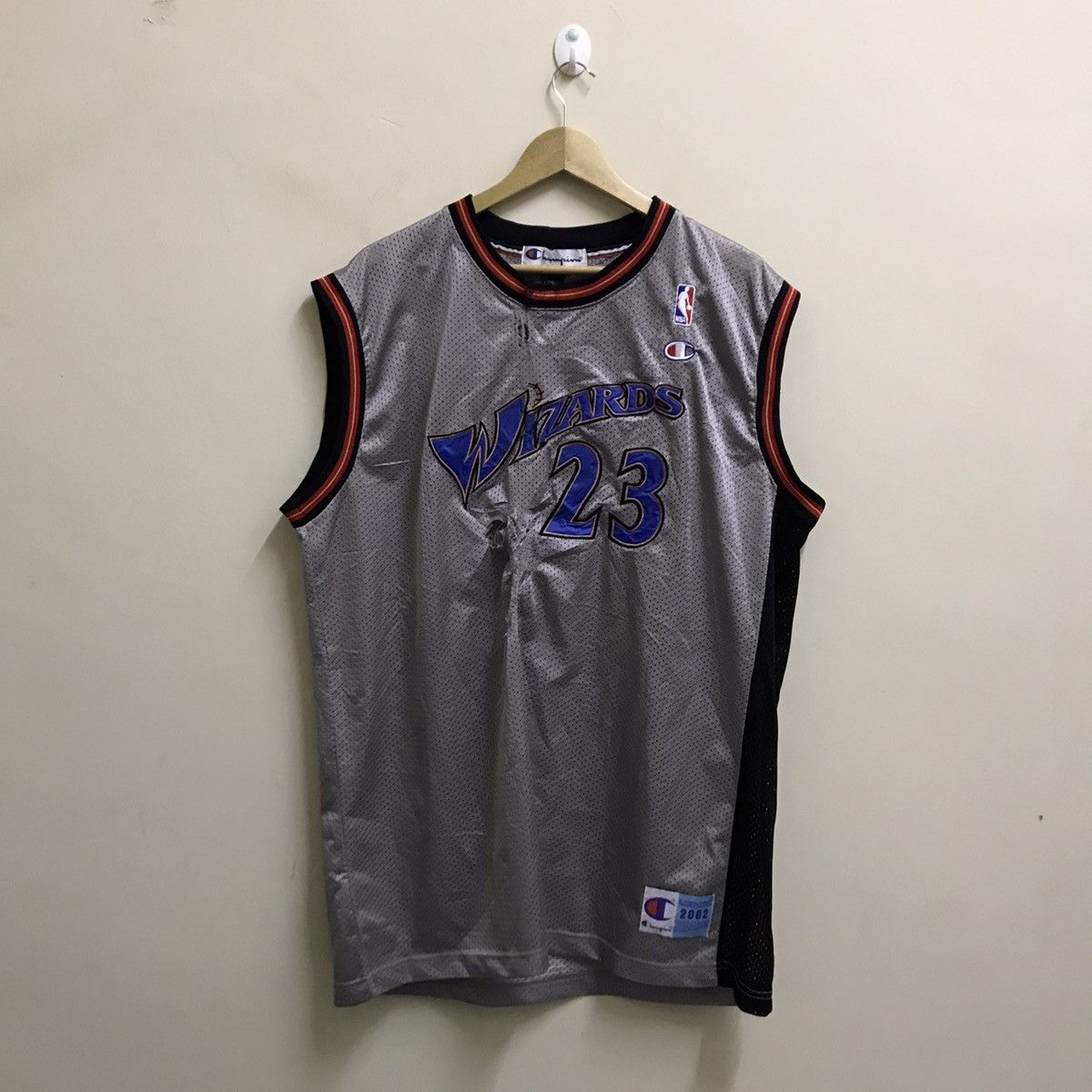 Champion × NBA × Vintage Vintage Distressed Champion Nba Basketball tanktops Jersey Size US XL / EU 56 / 4 - 3 Thumbnail