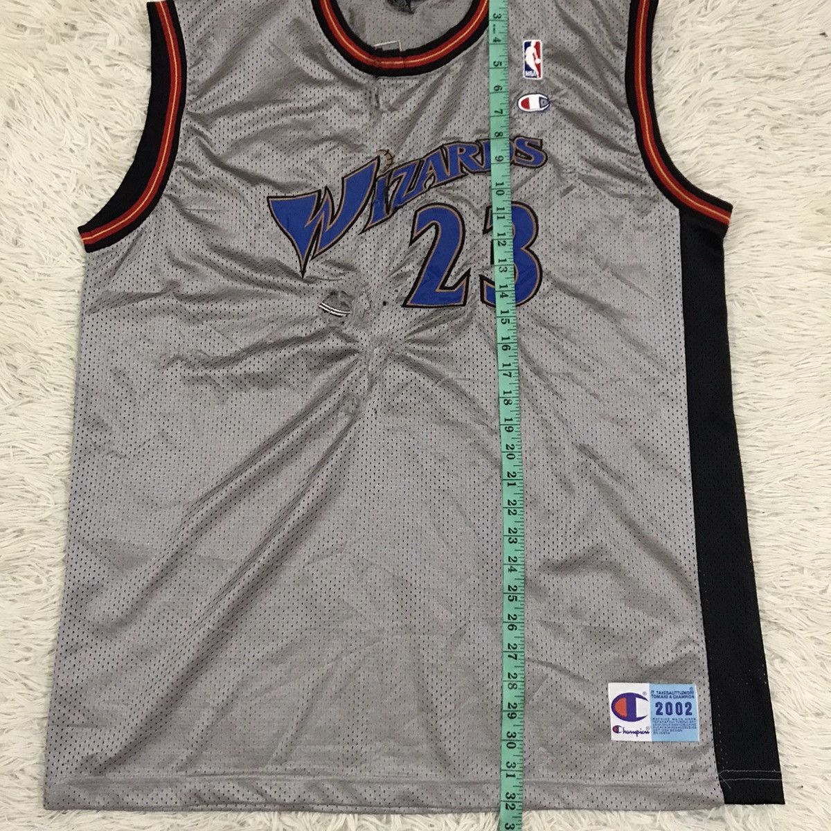 Champion × NBA × Vintage Vintage Distressed Champion Nba Basketball tanktops Jersey Size US XL / EU 56 / 4 - 17 Thumbnail