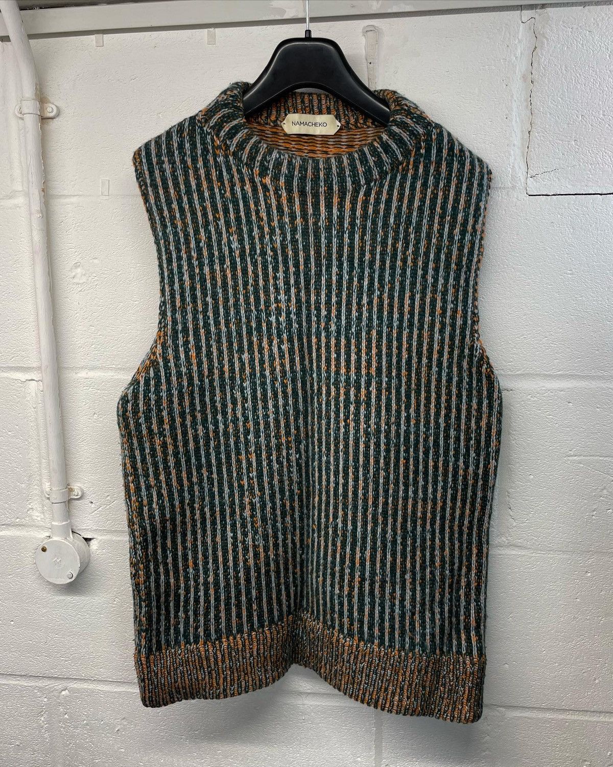 Namacheko AW18 Multi Polo Knit Vest Size US S / EU 44-46 / 1 - 1 Thumbnail