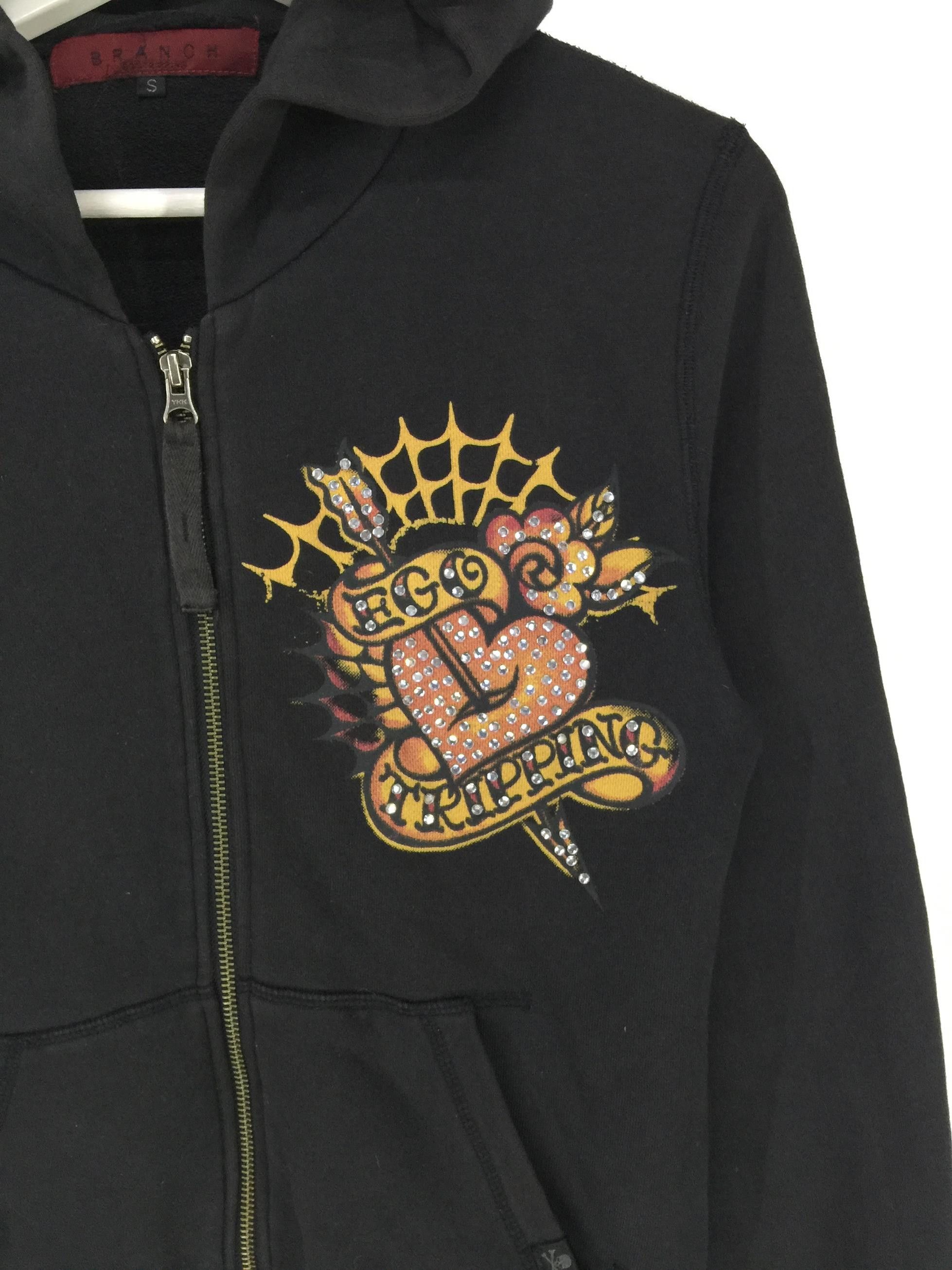 Designer × Japanese Brand branch ego tripping skull hoodies sweatshirt Size US XS / EU 42 / 0 - 3 Thumbnail