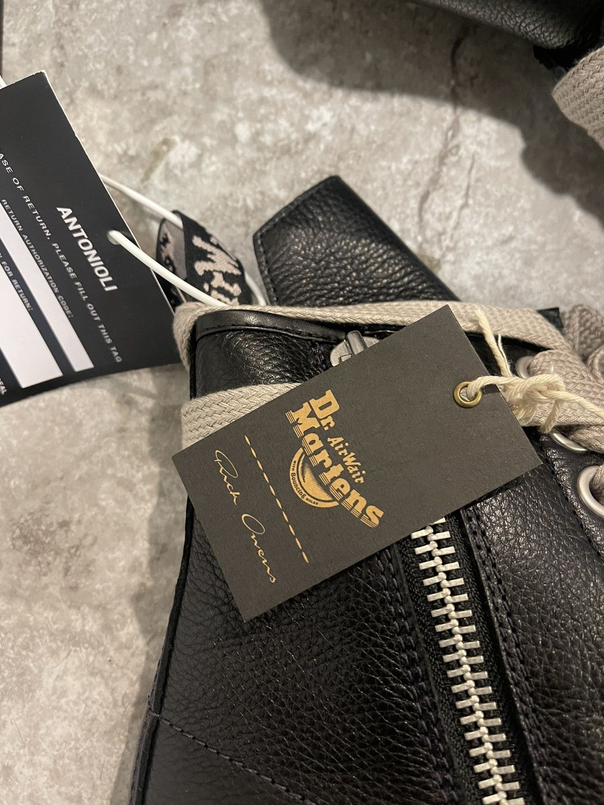 Dr. Martens × Rick Owens Rick Owens x Dr. Martens “Quad Sole Jumbo Boot” sz 4.5 - 5.5 Size US 5 / EU 37 - 4 Thumbnail