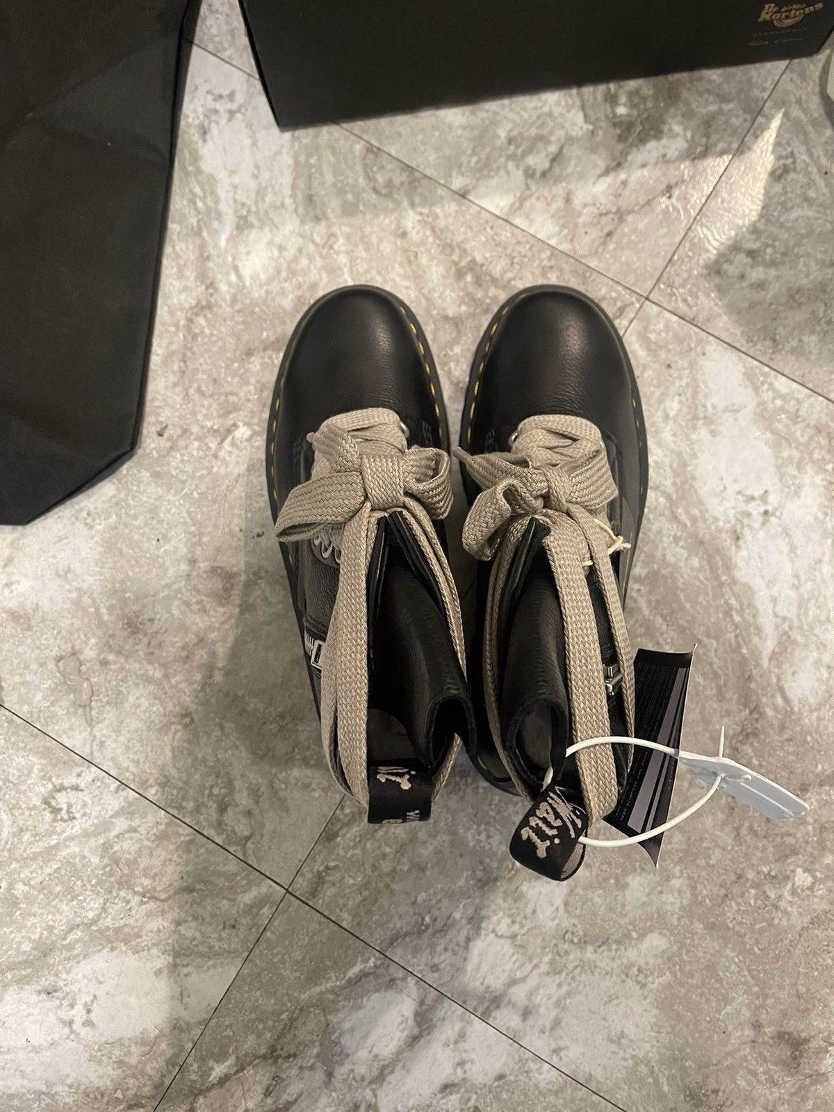 Dr. Martens × Rick Owens Rick Owens x Dr. Martens “Quad Sole Jumbo Boot” sz 4.5 - 5.5 Size US 5 / EU 37 - 6 Thumbnail