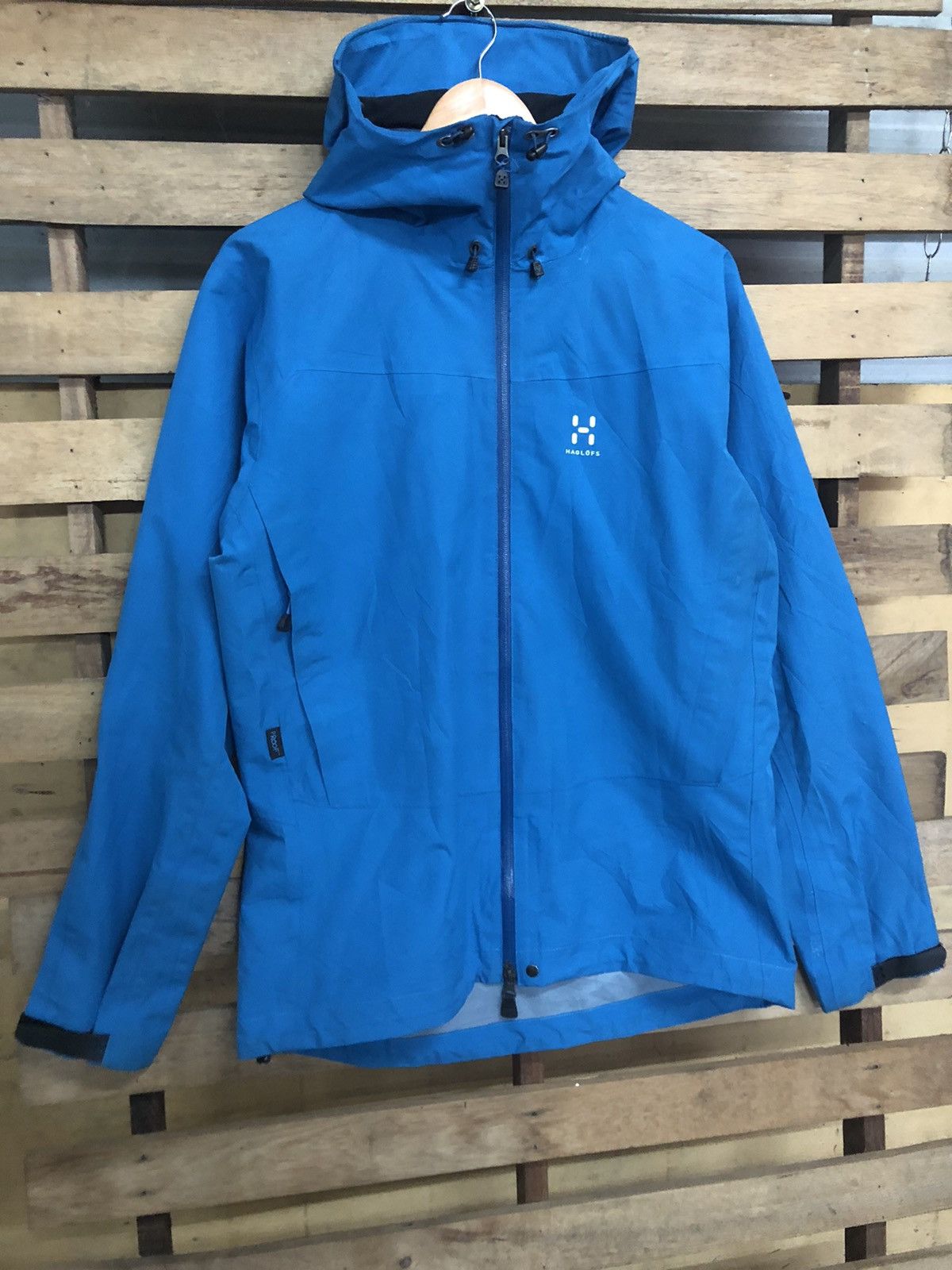 Haglofs × Japanese Brand Haglofs Bara Men Waterproof Jacket Nice Colour Size US M / EU 48-50 / 2 - 3 Thumbnail