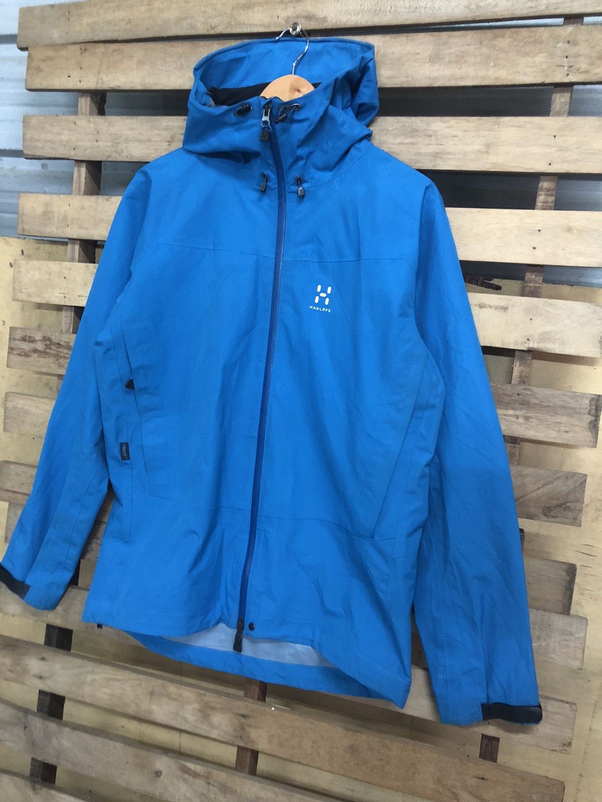 Haglofs × Japanese Brand Haglofs Bara Men Waterproof Jacket Nice Colour Size US M / EU 48-50 / 2 - 4 Thumbnail