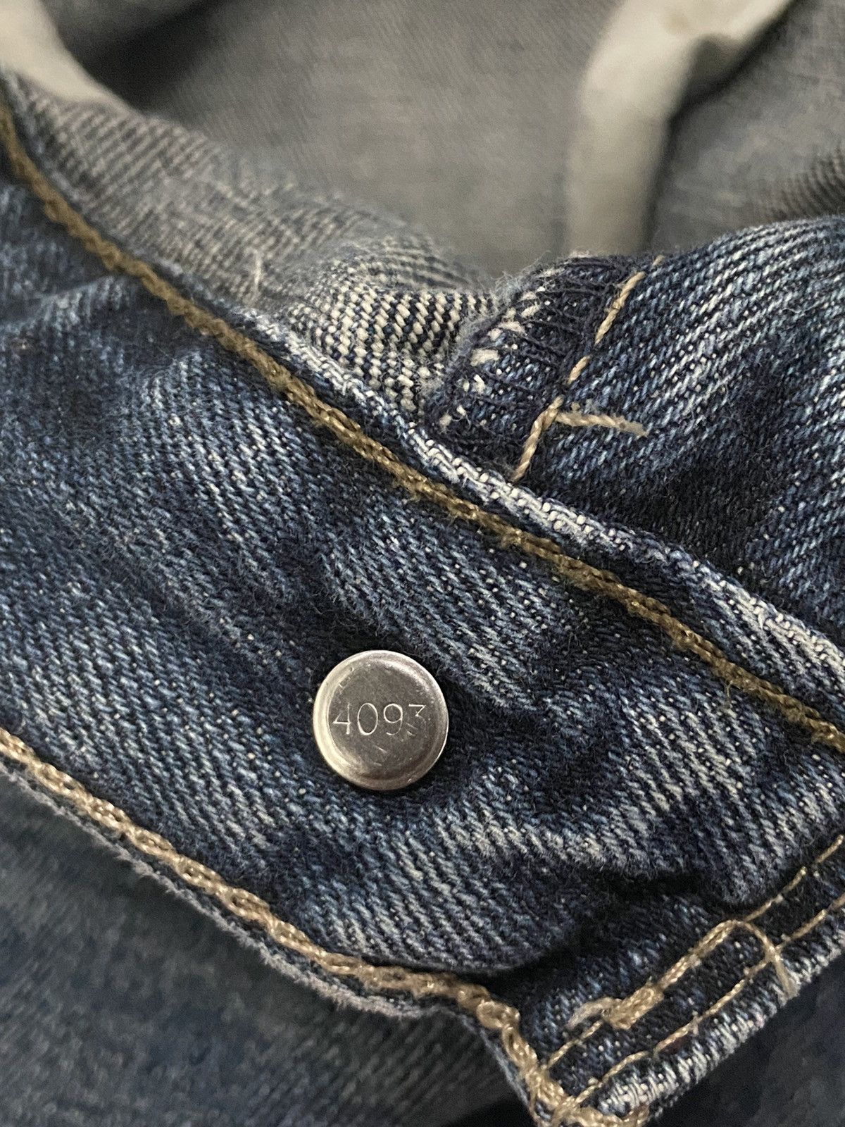 Levi's × Vintage Vintage Levi’s 514 Slim Straight Distressed Denim Pants Size US 38 / EU 54 - 20 Thumbnail