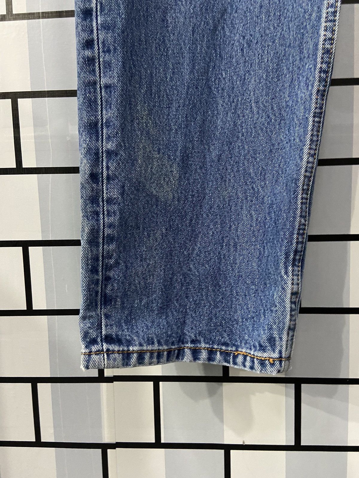 Levi's × Vintage Vintage Levi’s 550 Stonewash Denim Pants 34X34 Size US 34 / EU 50 - 6 Thumbnail