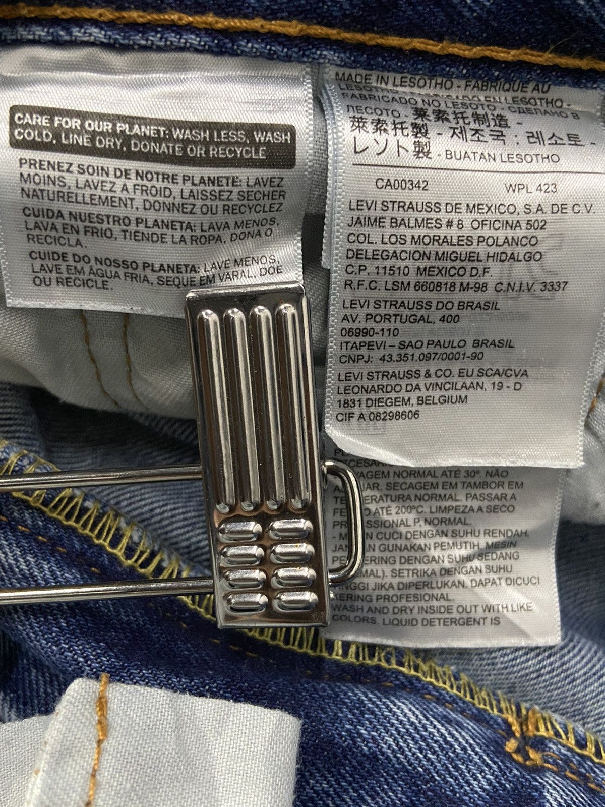 Levi's × Vintage Vintage Levi’s 550 Stonewash Denim Pants 34X34 Size US 34 / EU 50 - 21 Thumbnail