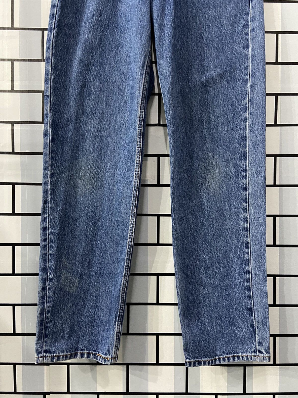 Levi's × Vintage Vintage Levi’s 550 Stonewash Denim Pants 34X34 Size US 34 / EU 50 - 5 Thumbnail