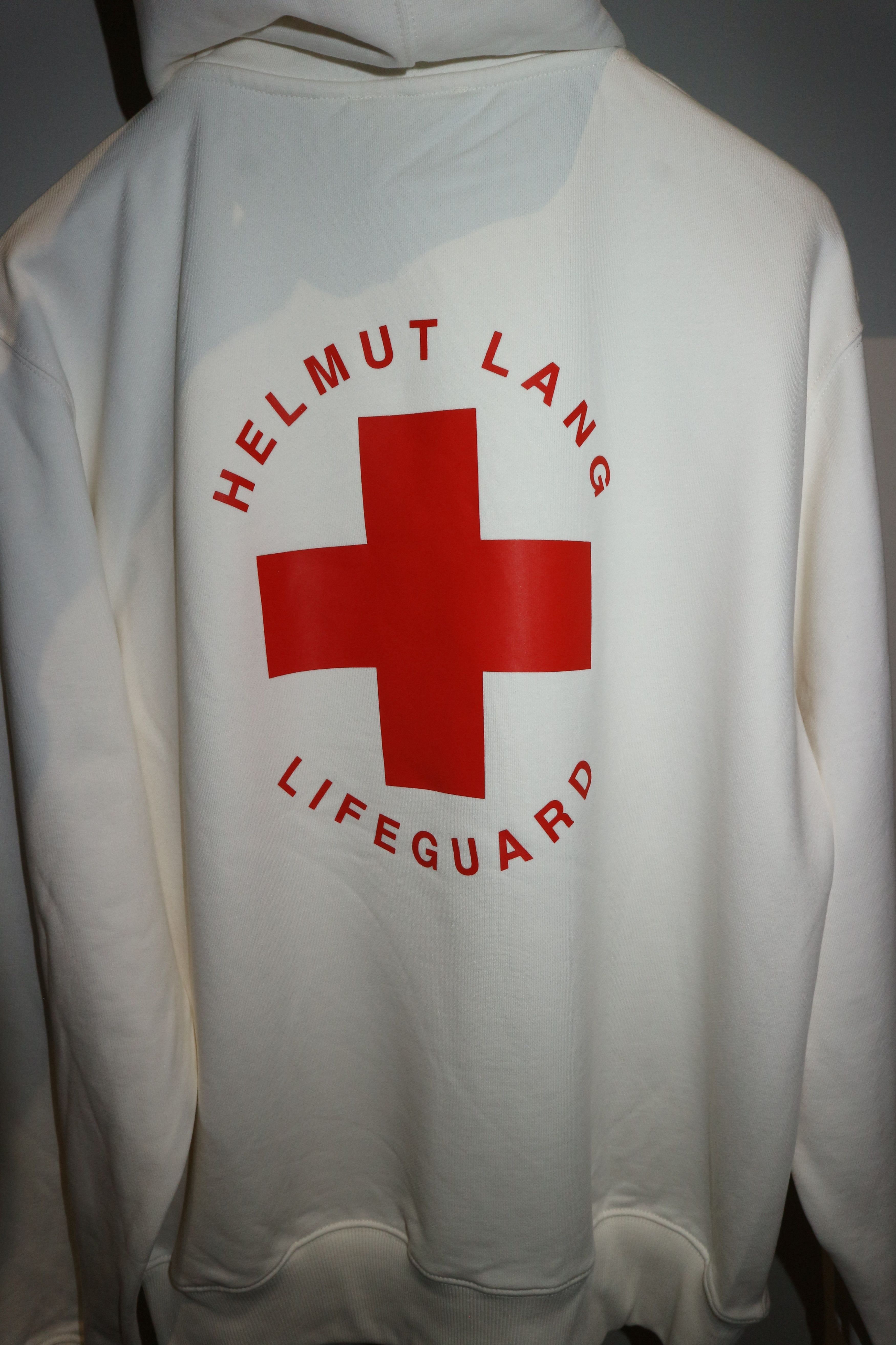 Helmut Lang helmut saved me printed hoodie Size US L / EU 52-54 / 3 - 8 Thumbnail