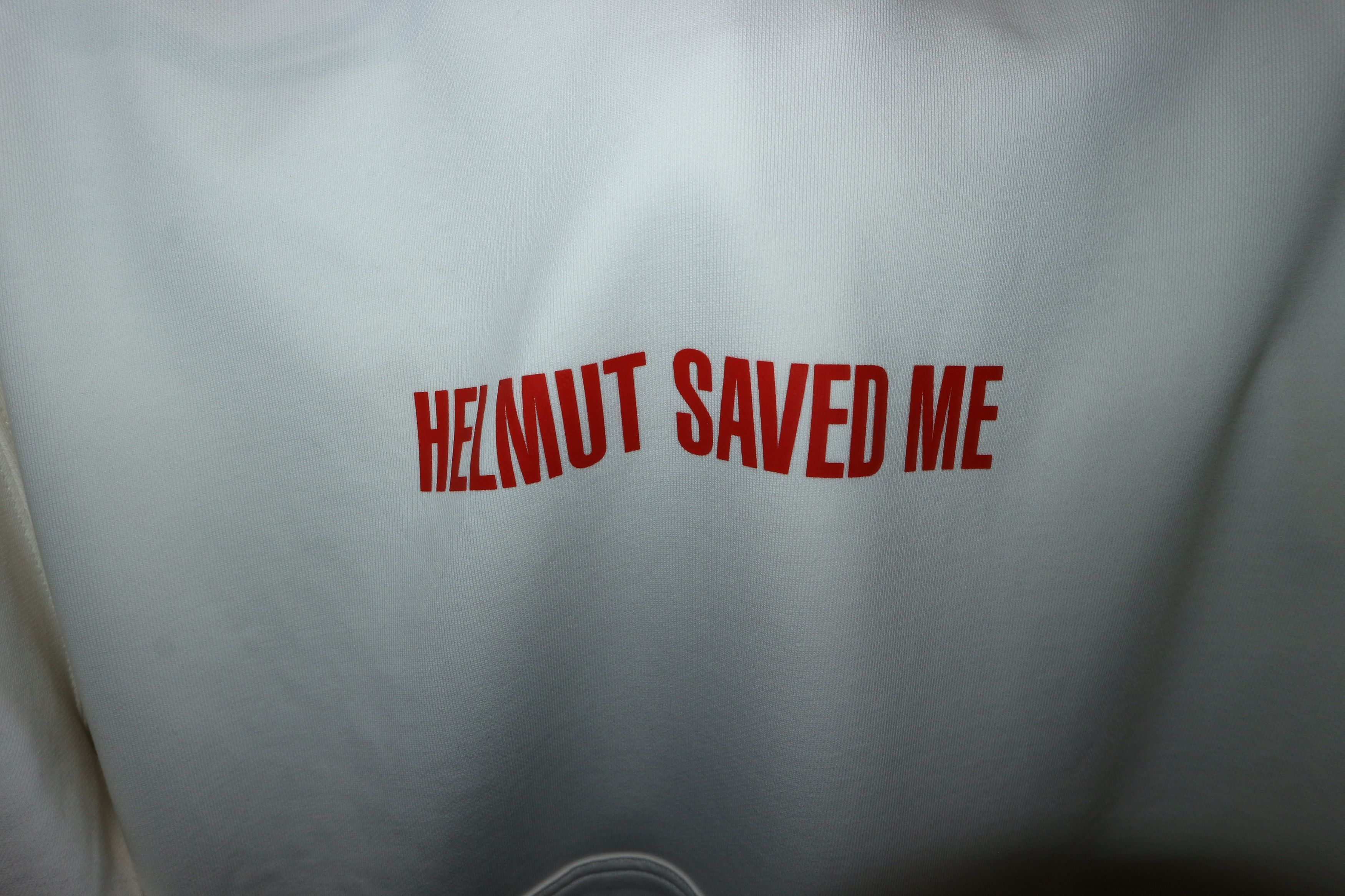Helmut Lang helmut saved me printed hoodie Size US L / EU 52-54 / 3 - 9 Thumbnail