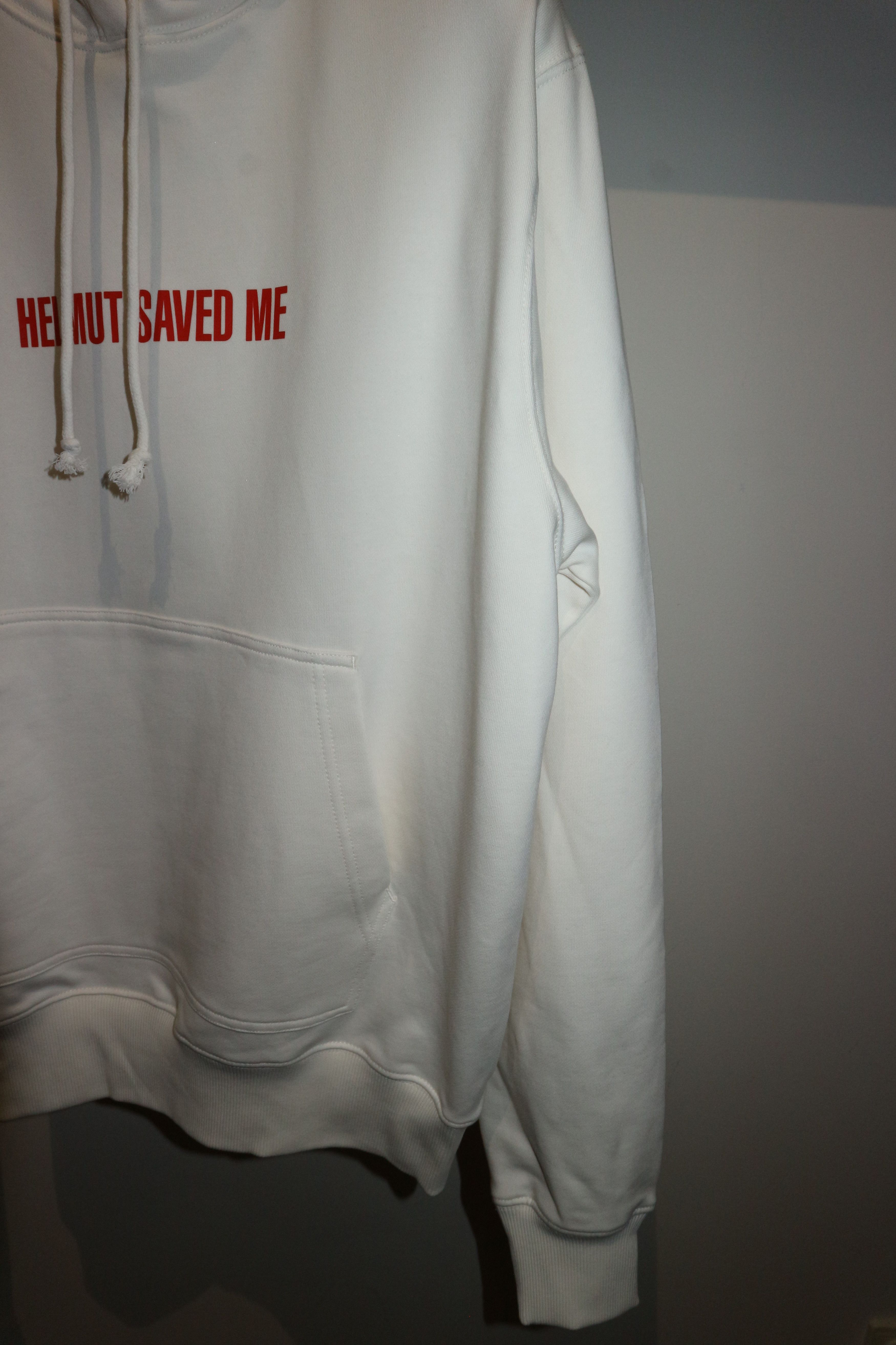 Helmut Lang helmut saved me printed hoodie Size US L / EU 52-54 / 3 - 4 Thumbnail