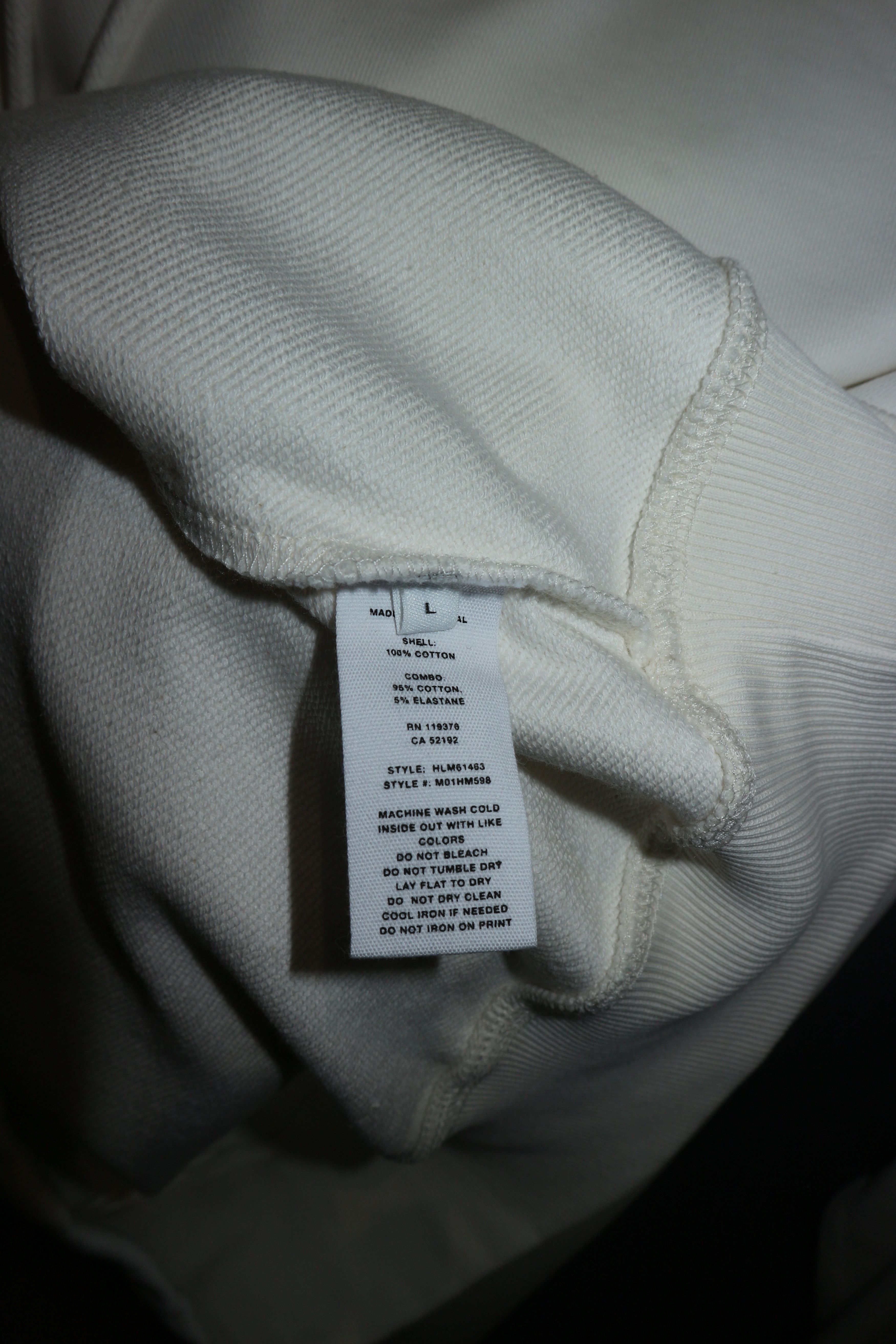 Helmut Lang helmut saved me printed hoodie Size US L / EU 52-54 / 3 - 10 Thumbnail