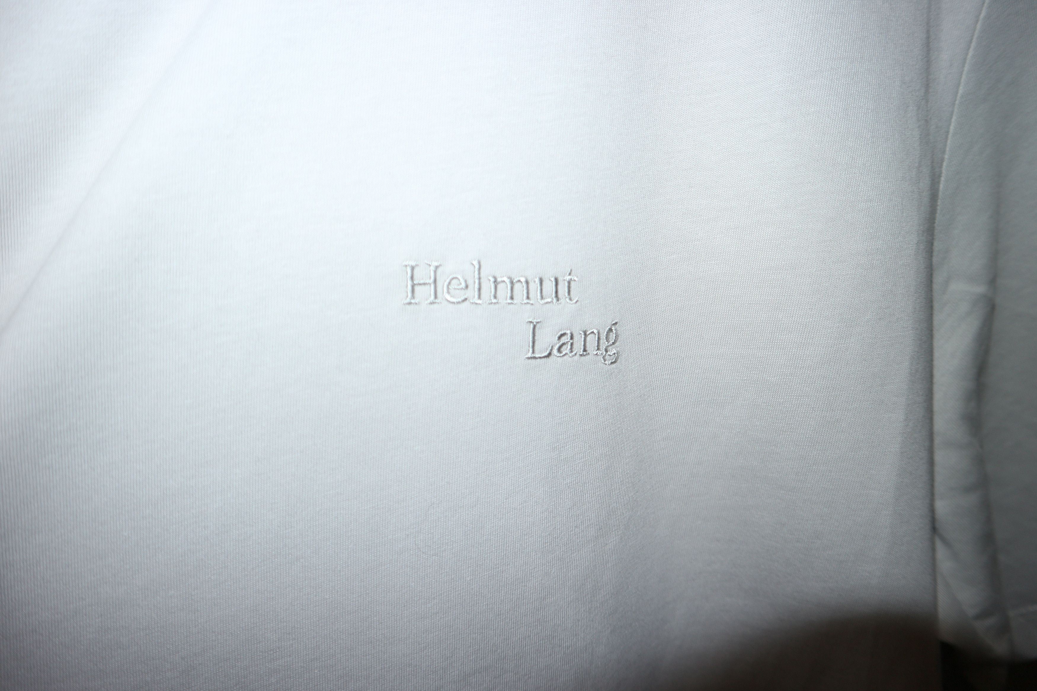 Helmut Lang embroidered logo t-shirt Size US XXL / EU 58 / 5 - 4 Thumbnail