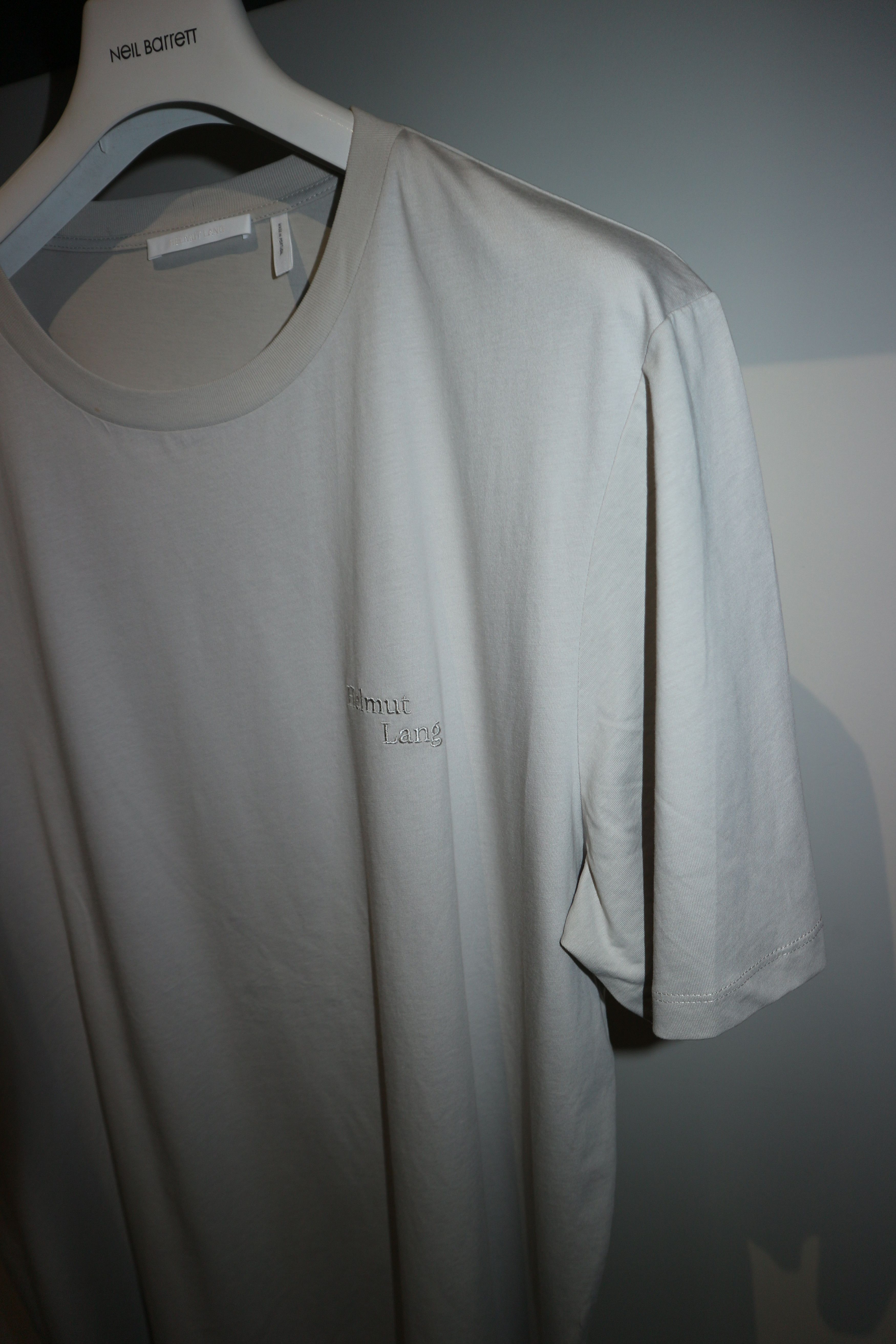 Helmut Lang embroidered logo t-shirt Size US XXL / EU 58 / 5 - 2 Thumbnail