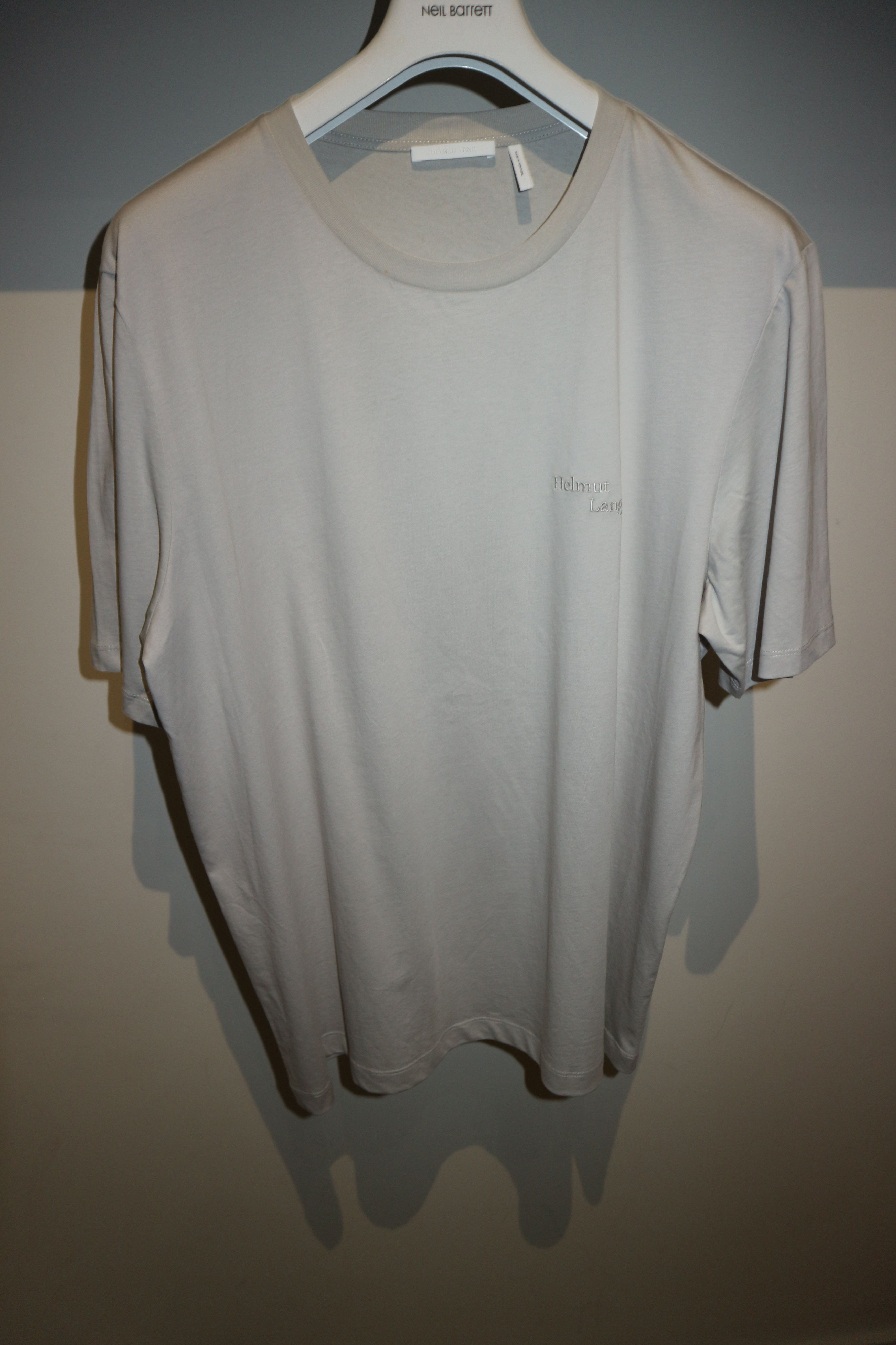 Helmut Lang embroidered logo t-shirt Size US XXL / EU 58 / 5 - 1 Thumbnail