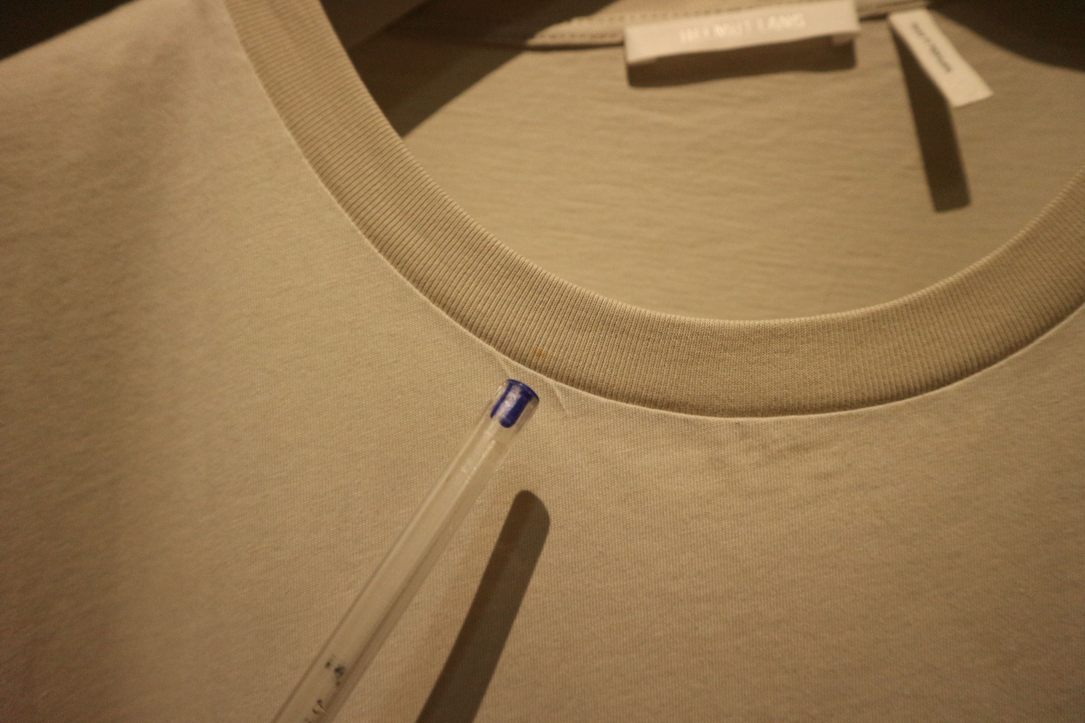 Helmut Lang embroidered logo t-shirt Size US XXL / EU 58 / 5 - 8 Thumbnail