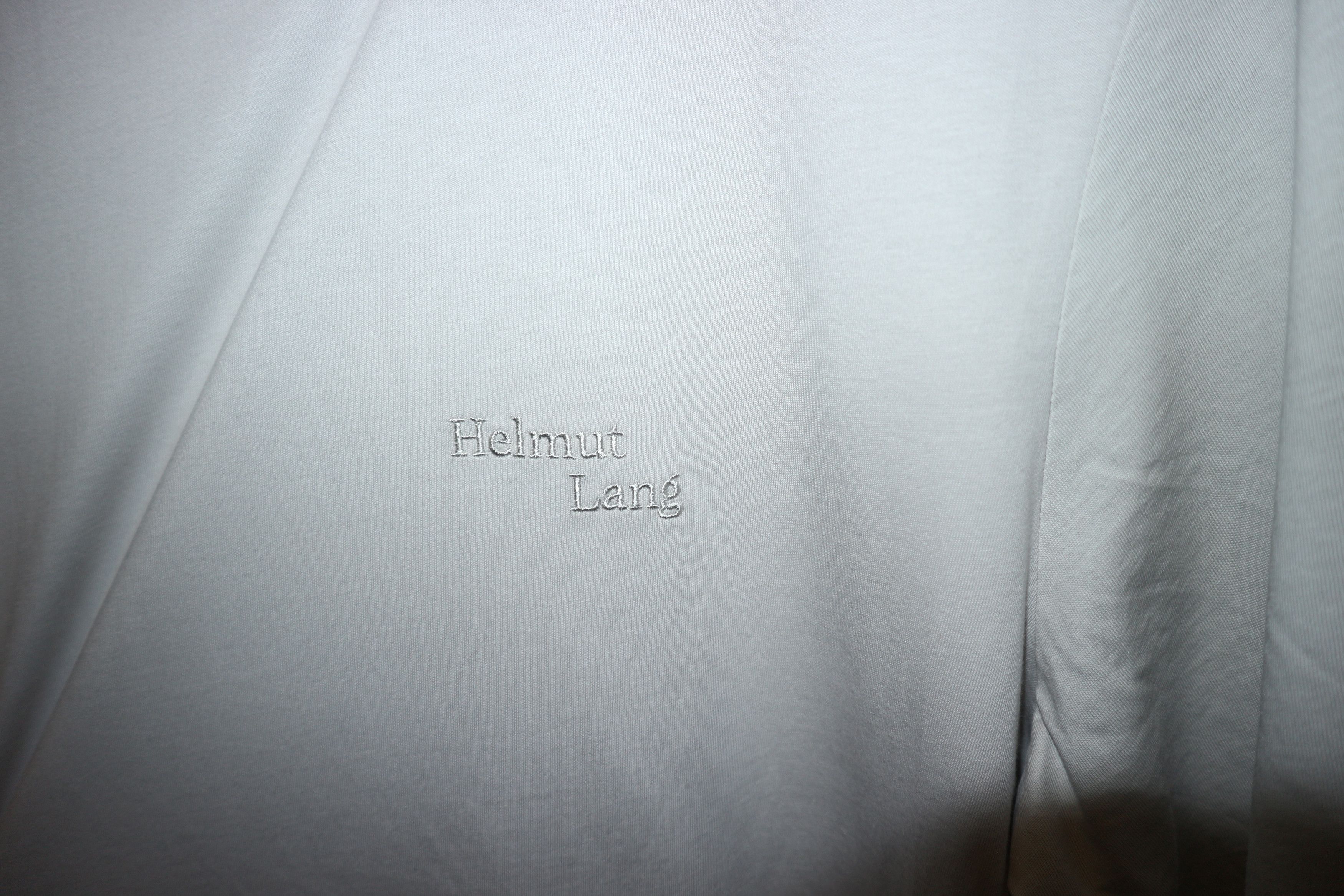 Helmut Lang embroidered logo t-shirt Size US XXL / EU 58 / 5 - 6 Thumbnail