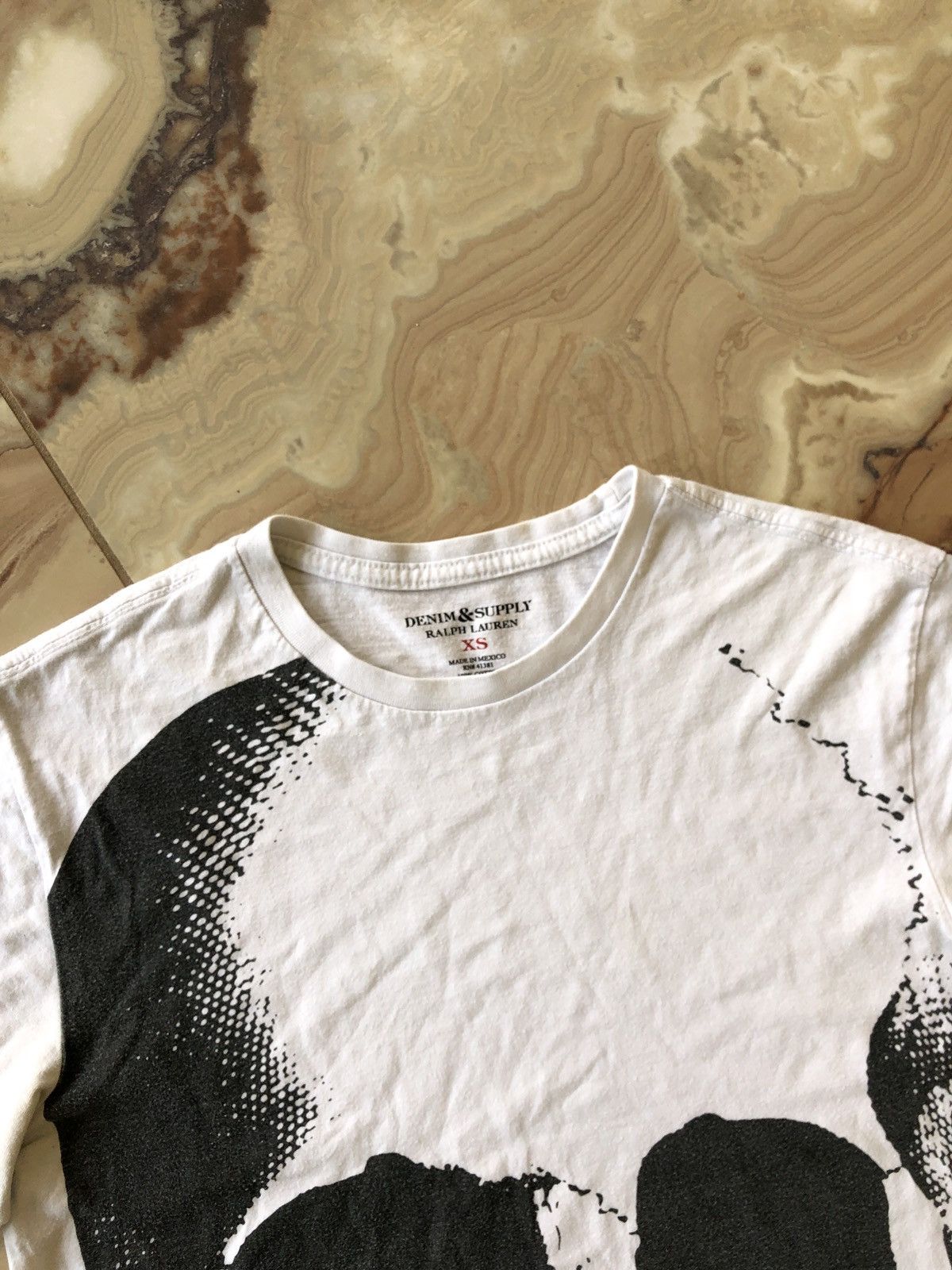 Denim & Supply Ralph Lauren × Vintage Vintage Skull Tee Size US XS / EU 42 / 0 - 3 Thumbnail