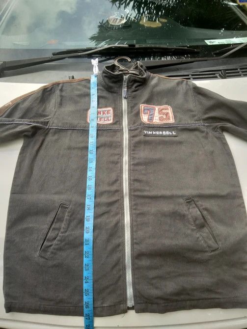 Japanese Brand × Vintage TINKERBELL 75 ZIPPER JACKET KHAKIS Size US M / EU 48-50 / 2 - 9 Thumbnail